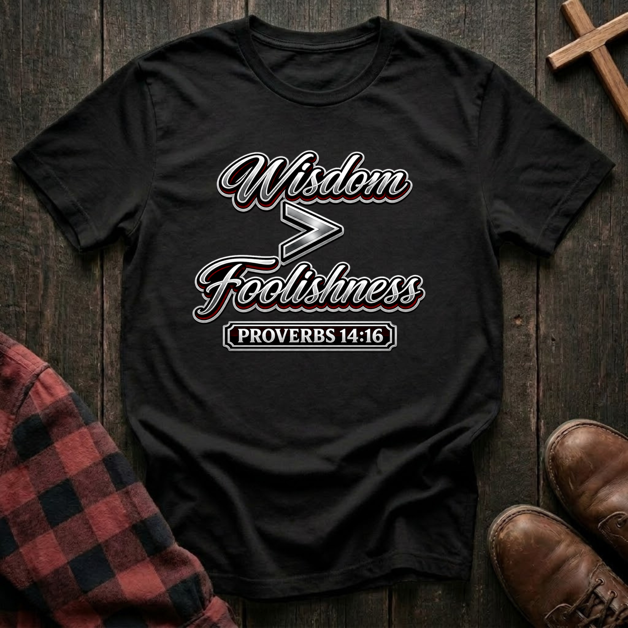 Wisdom is Greater Than Foolishness T-Shirt