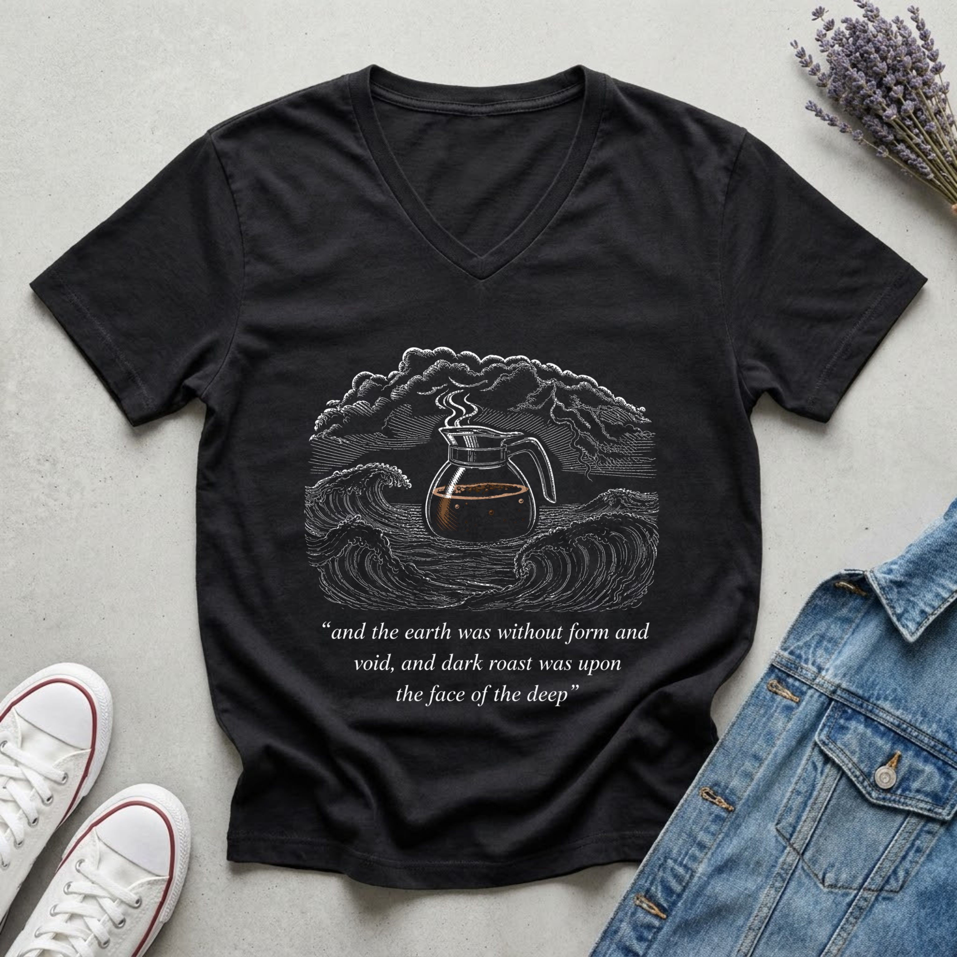 Women's Dark Roast Coffee T-Shirt