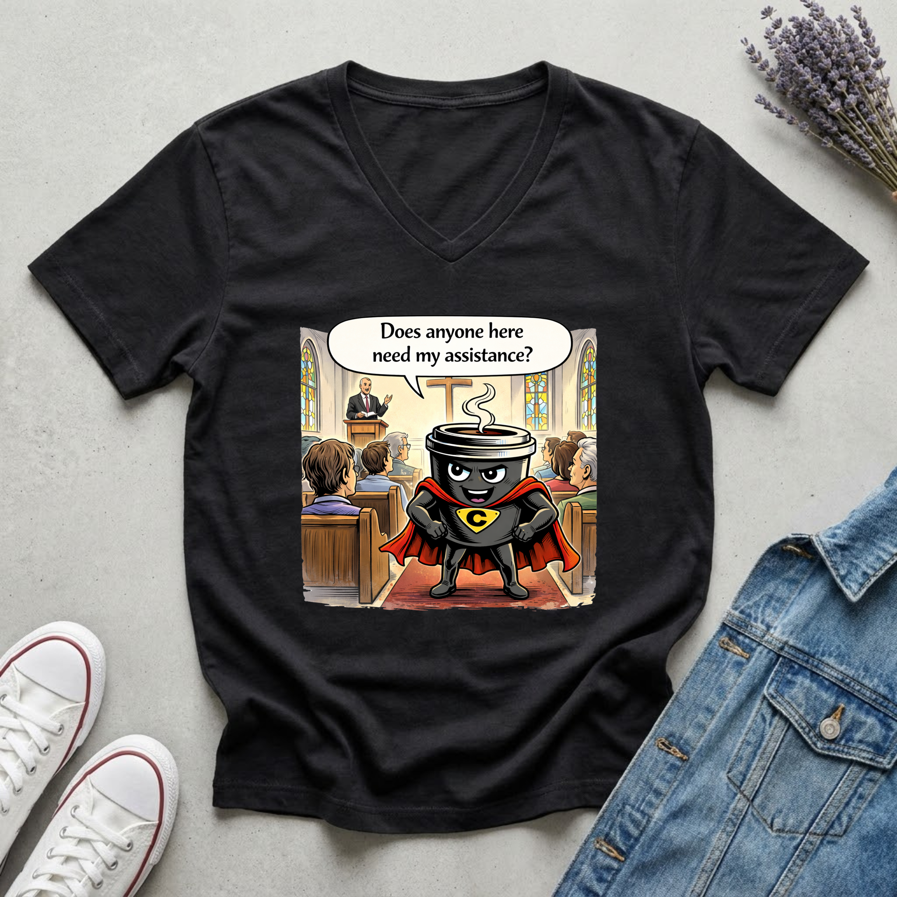 Women's Black Coffee T-Shirt