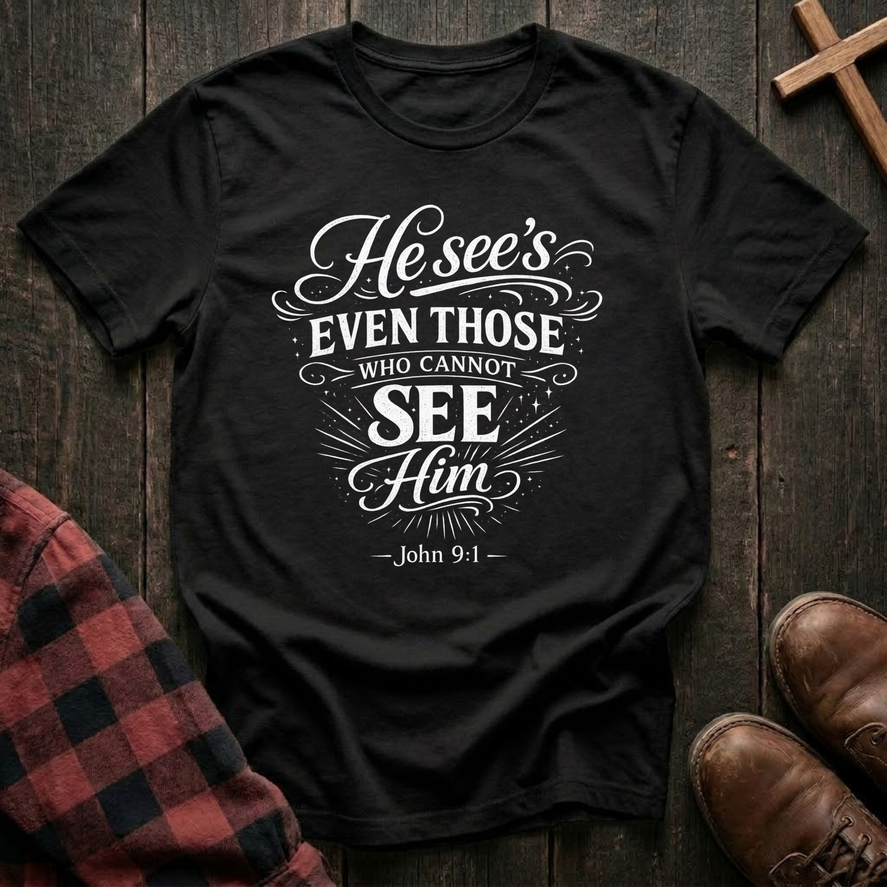 John 9:1 T-Shirt