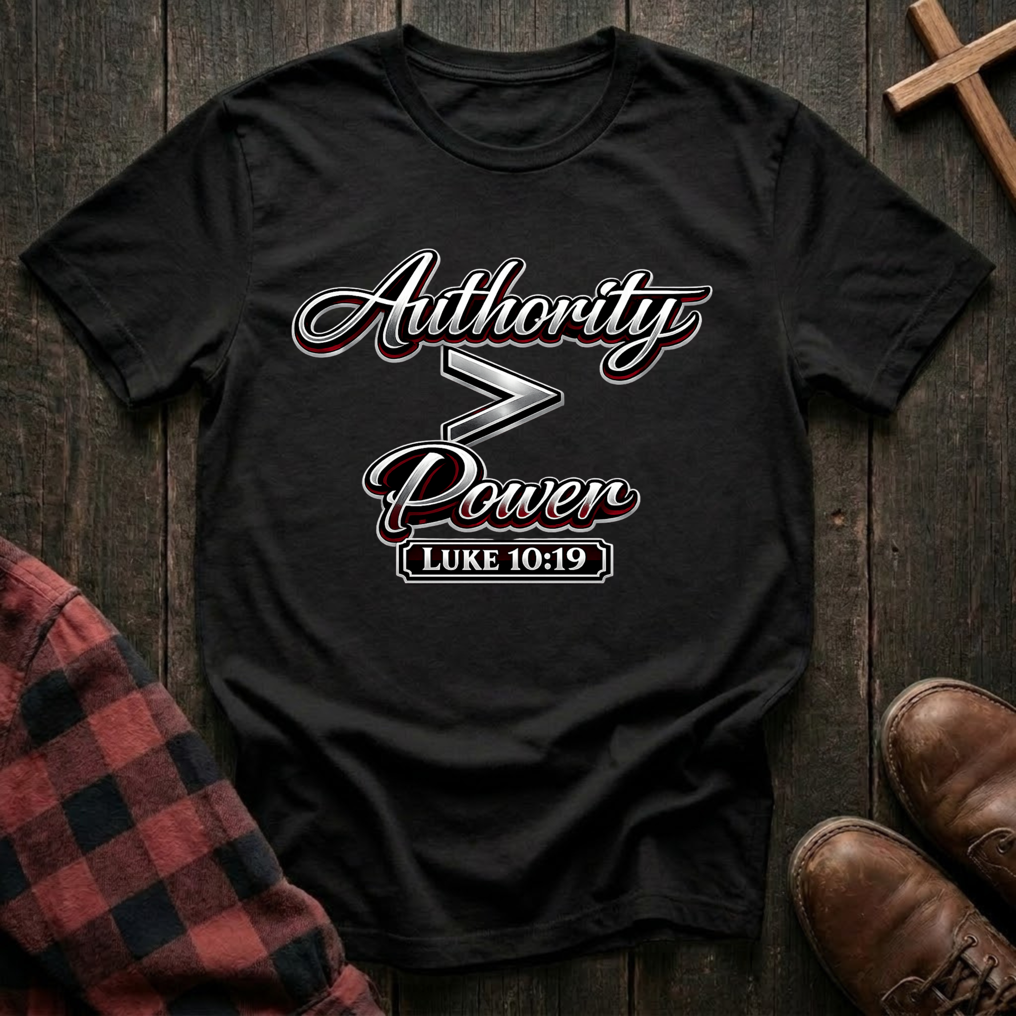 Authority is Greater Than Power T-Shirt