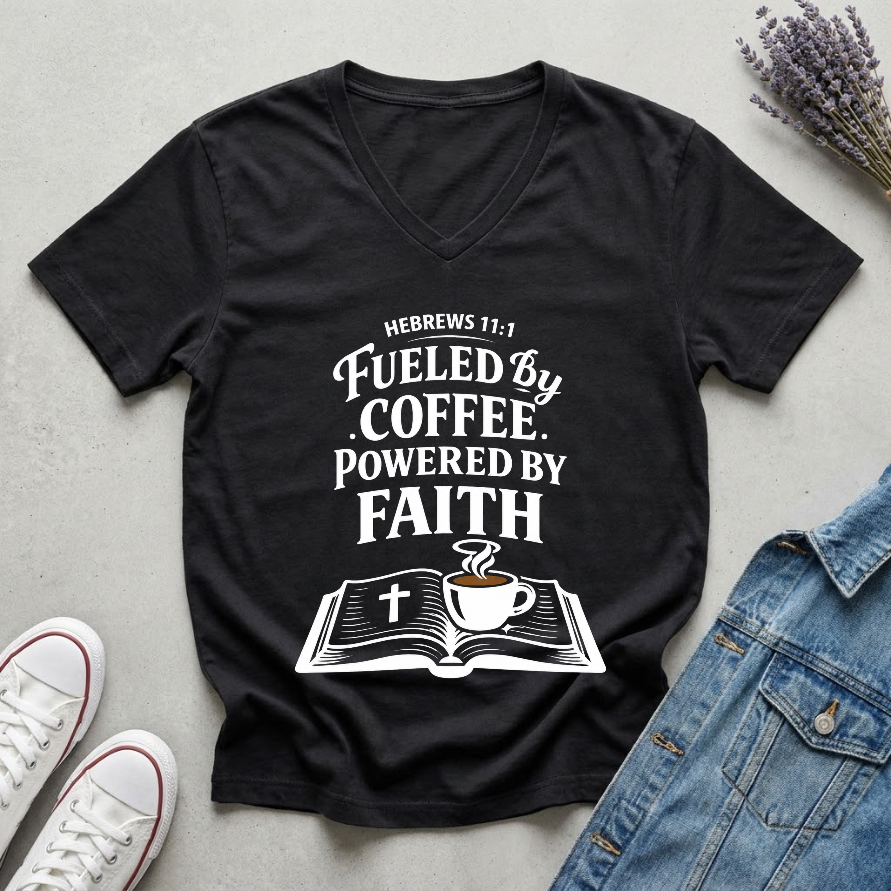 Women's Fueled by Coffee T-Shirt