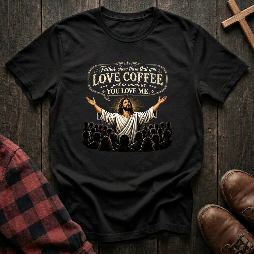 Love Coffee John 17:23 T-Shirt