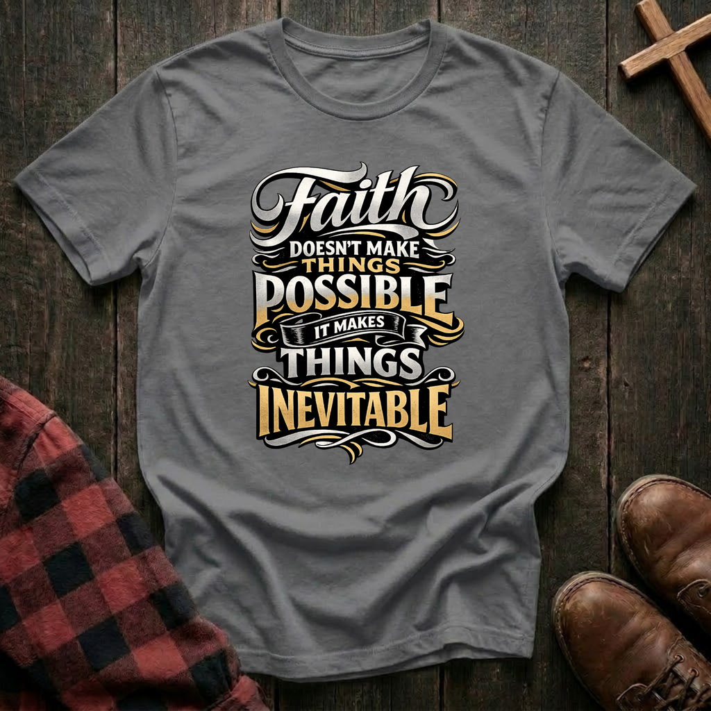 Faith Makes Things Inevitable T-Shirt