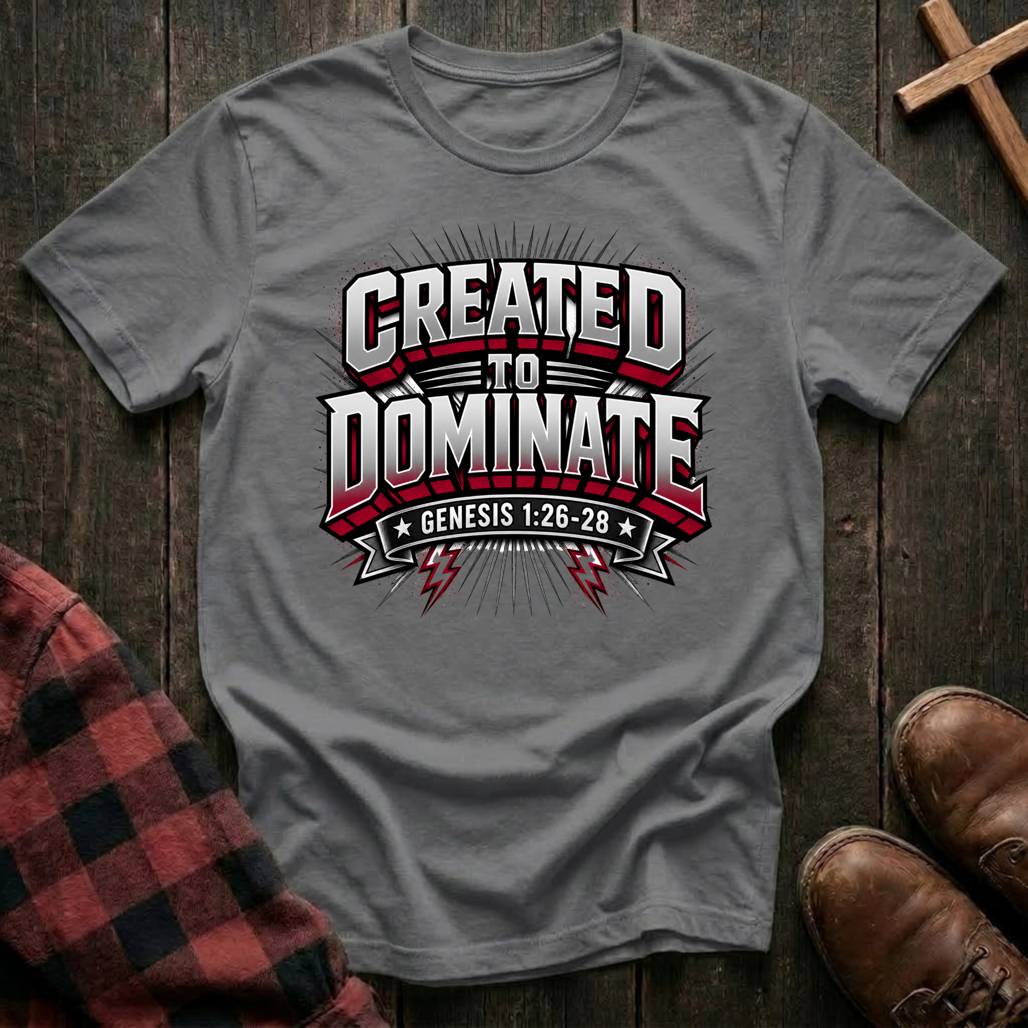 Created to Dominate T-Shirt