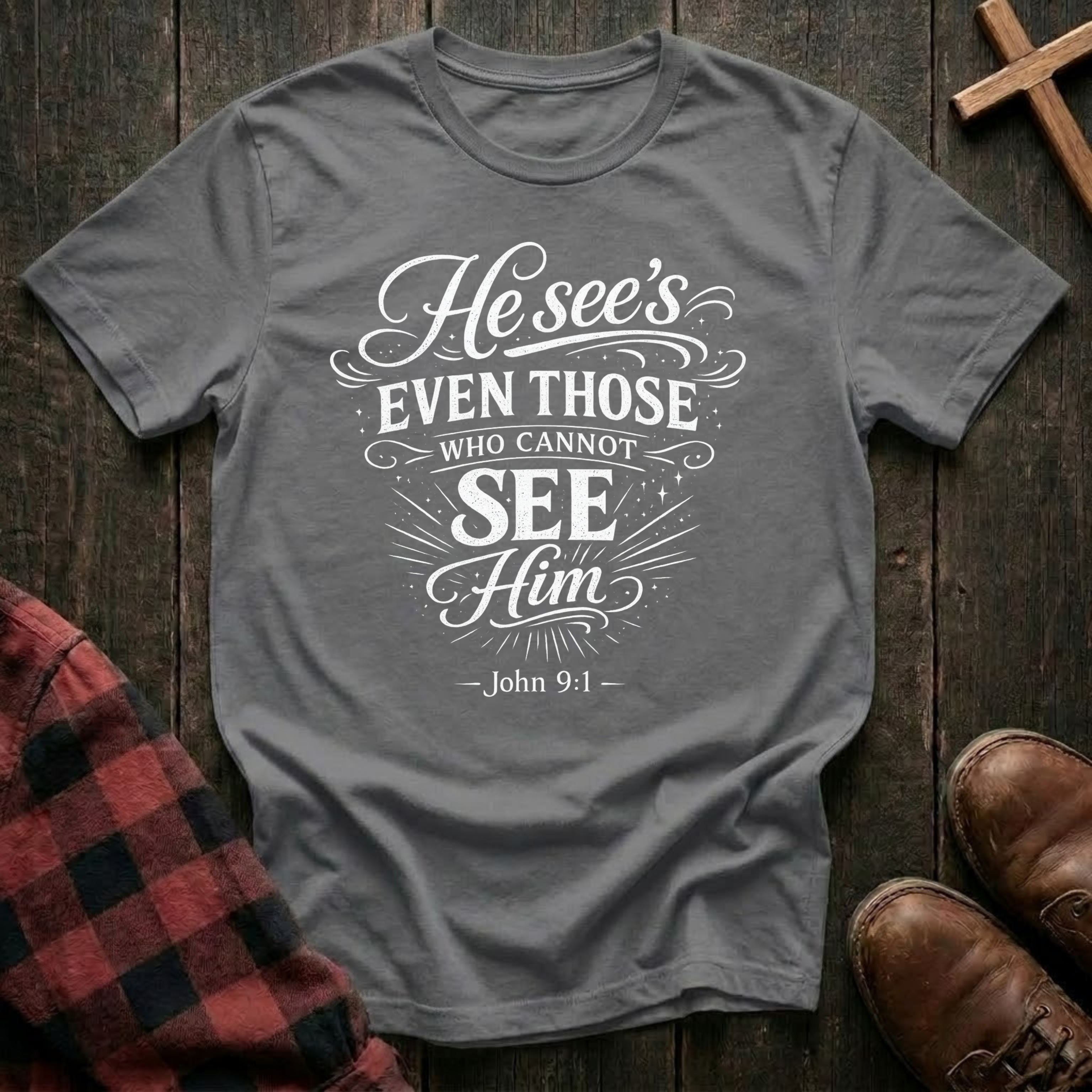 John 9:1 T-Shirt