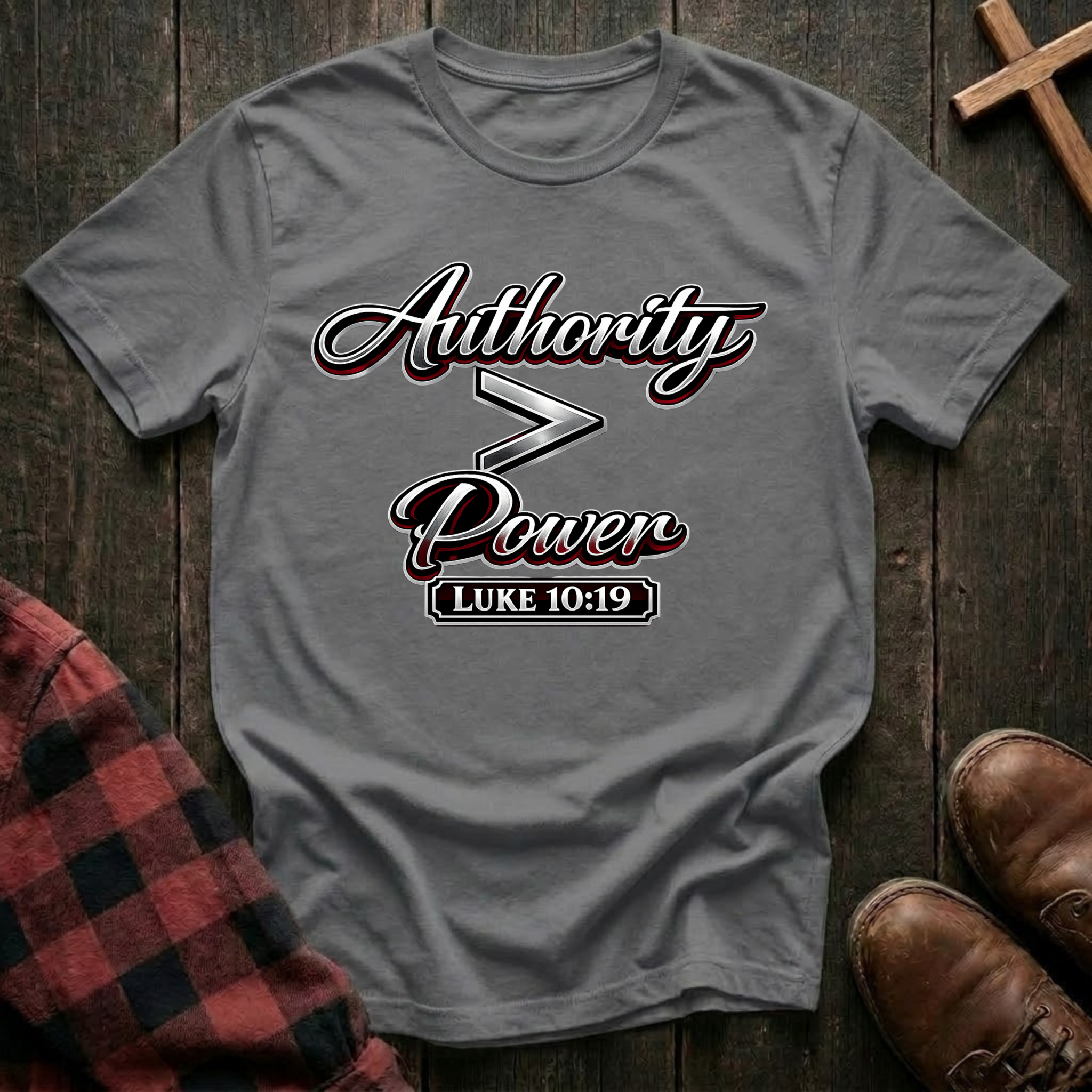 Authority is Greater Than Power T-Shirt