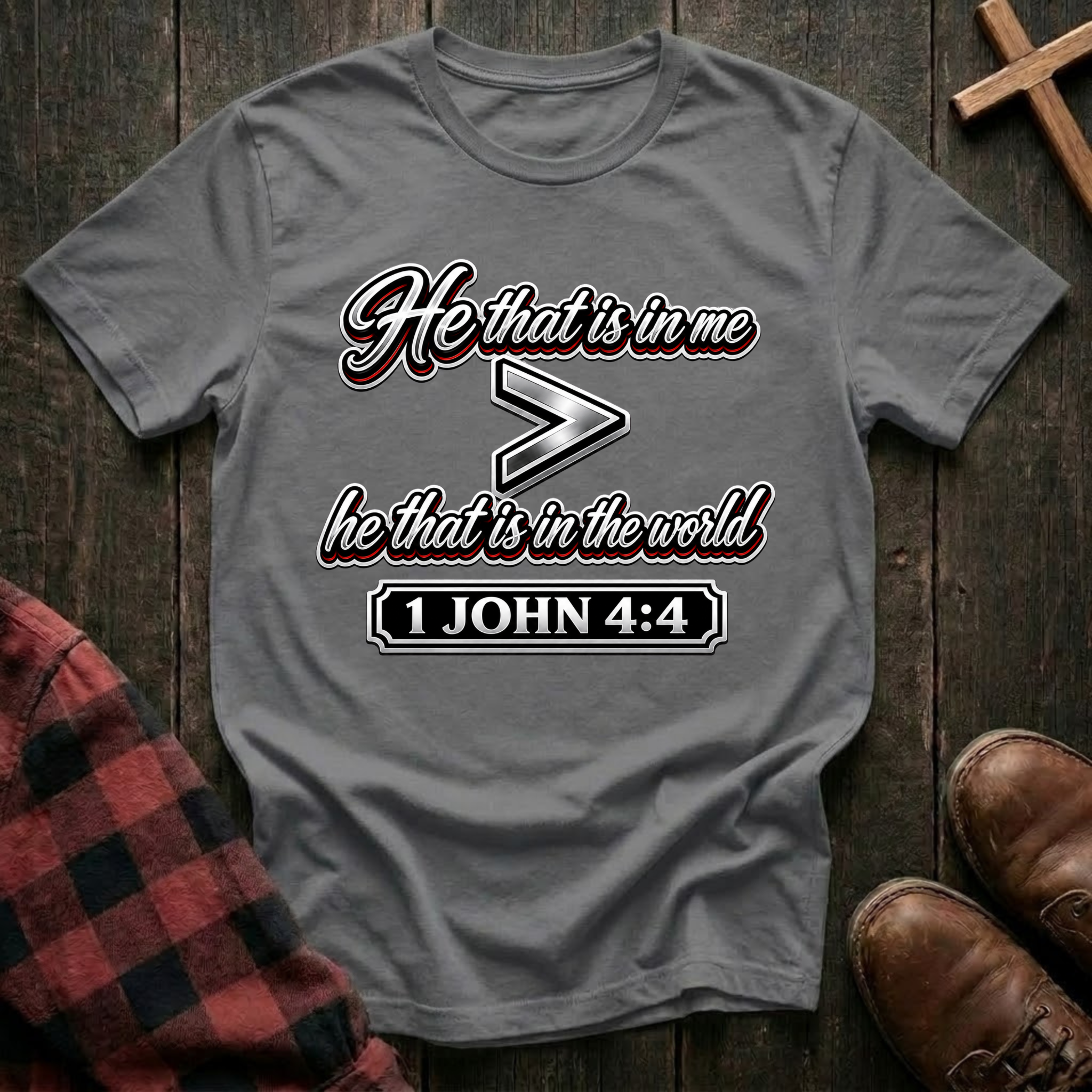 Greater Is He That Is In Me T-Shirt