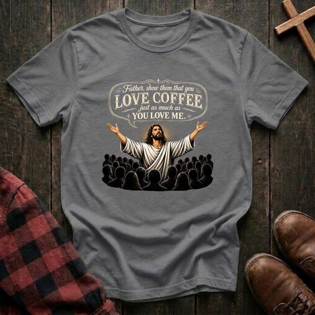 Love Coffee John 17:23 T-Shirt