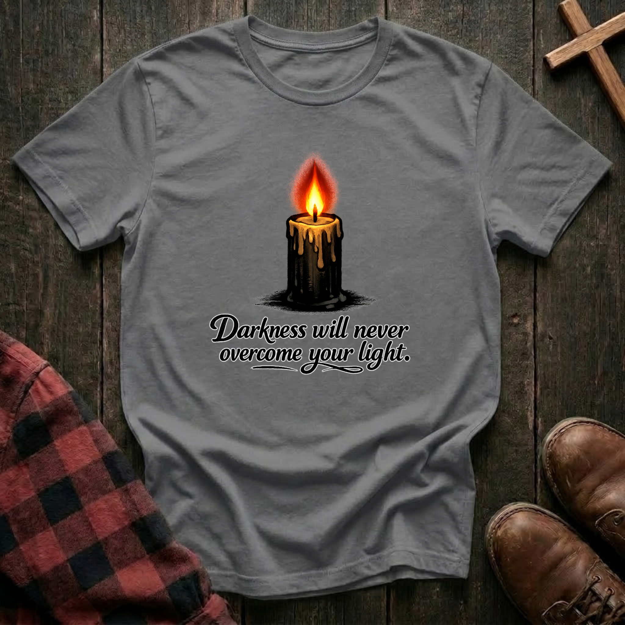 Overcome Darkness T-Shirt