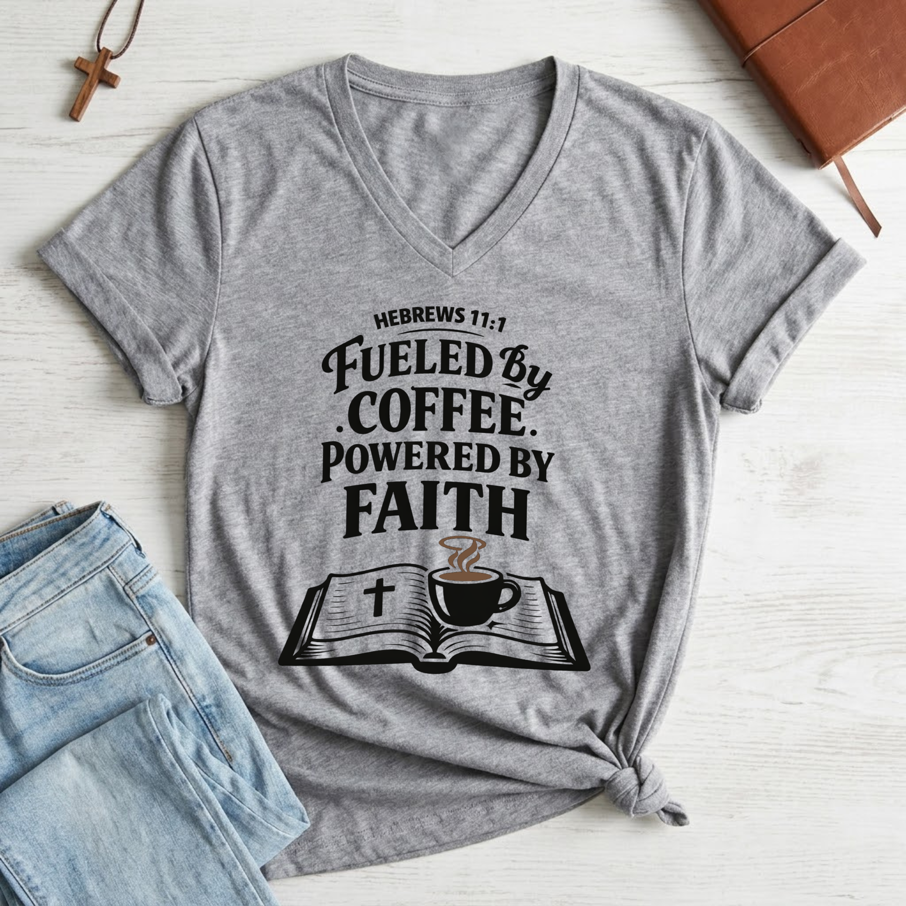 Women's Fueled by Coffee T-Shirt