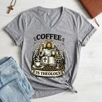 Women's Coffee Is Theology T-Shirt