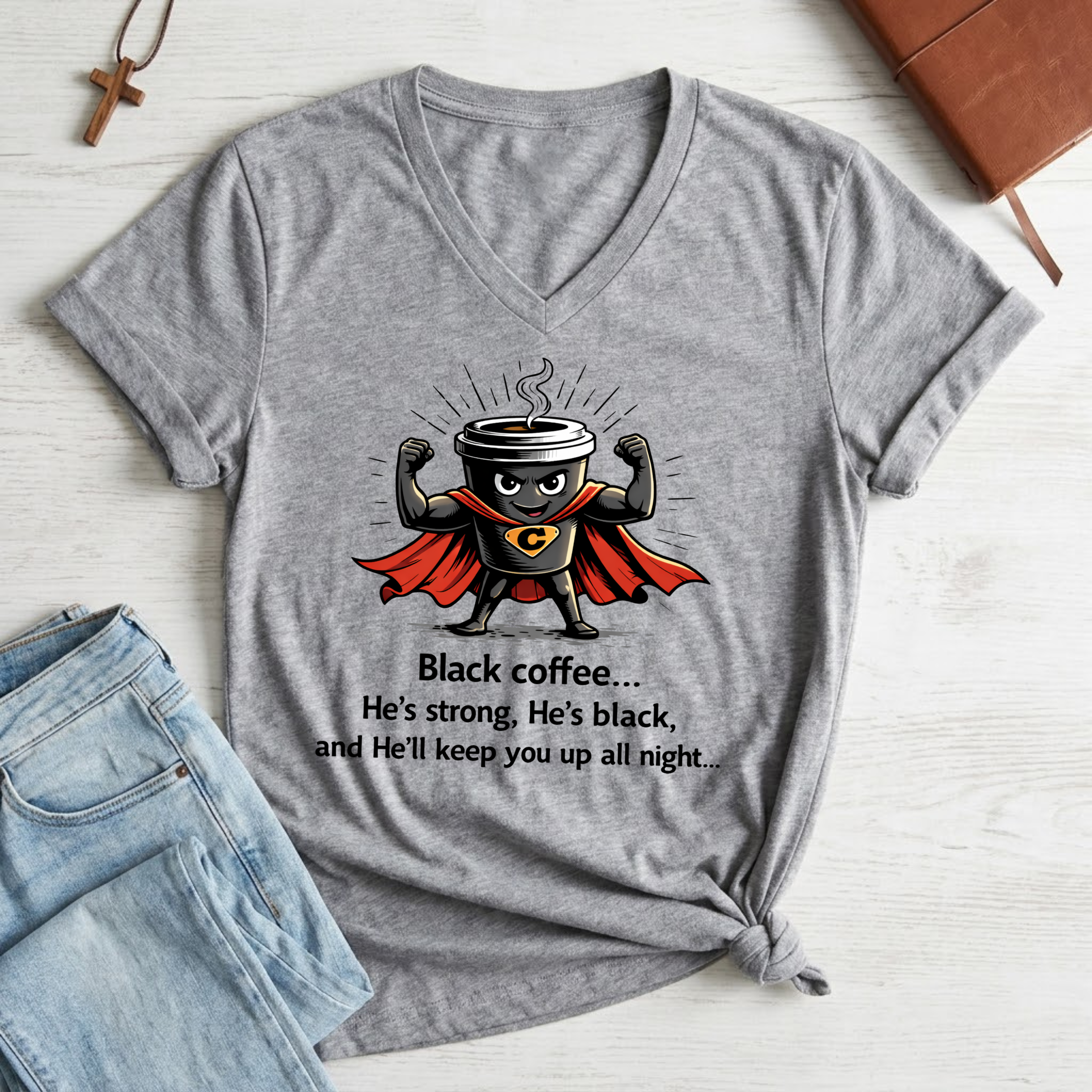Women's Black Coffee T-Shirt