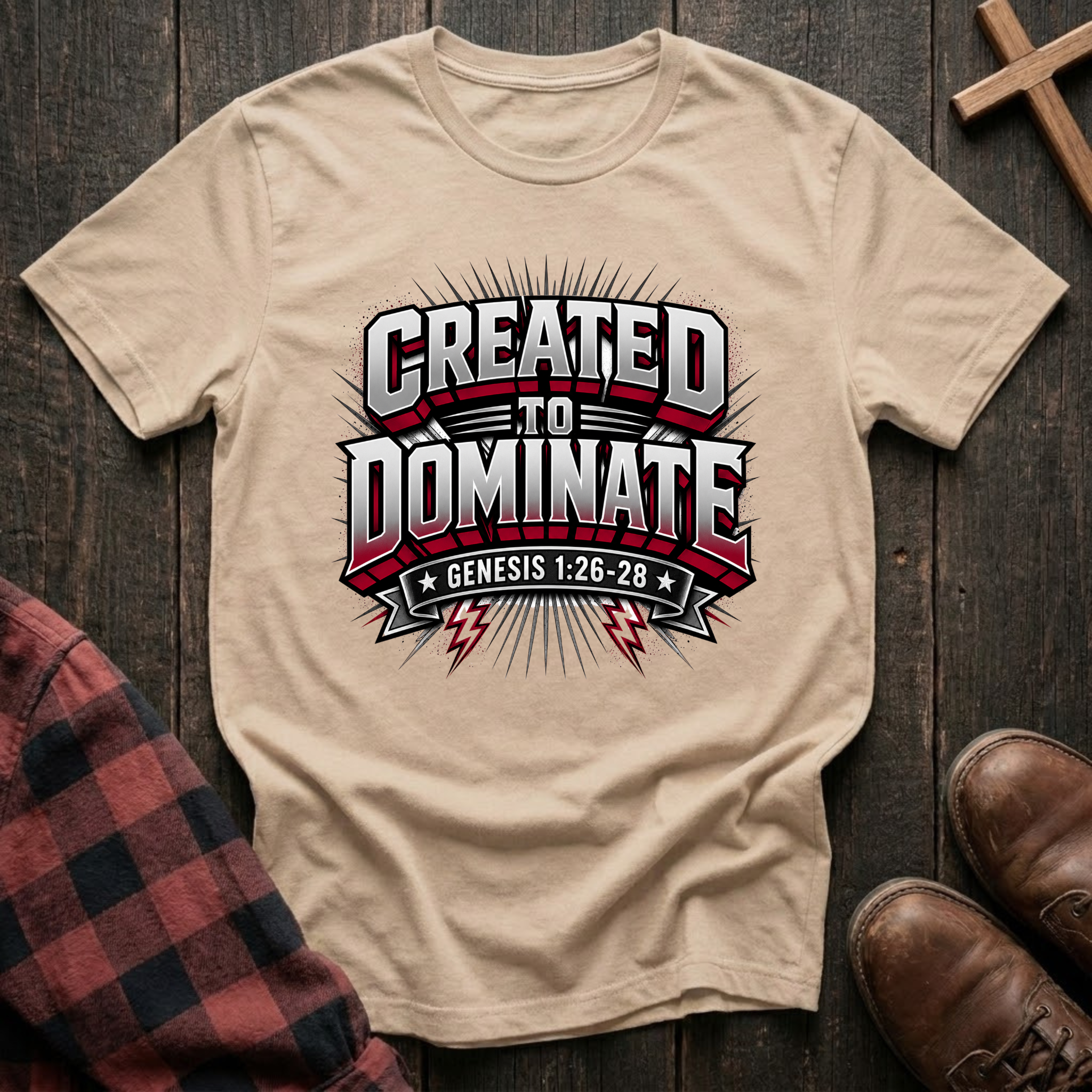 Created to Dominate T-Shirt