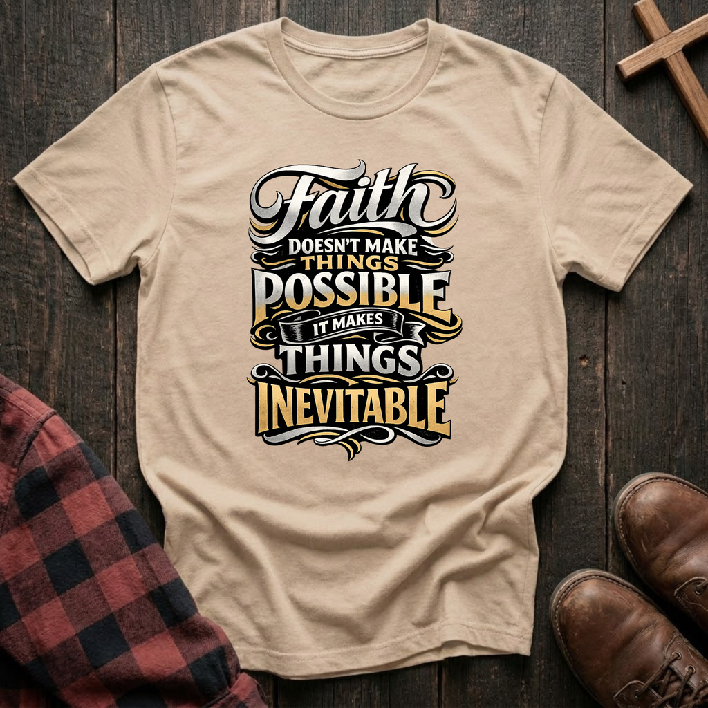 Faith Makes Things Inevitable T-Shirt
