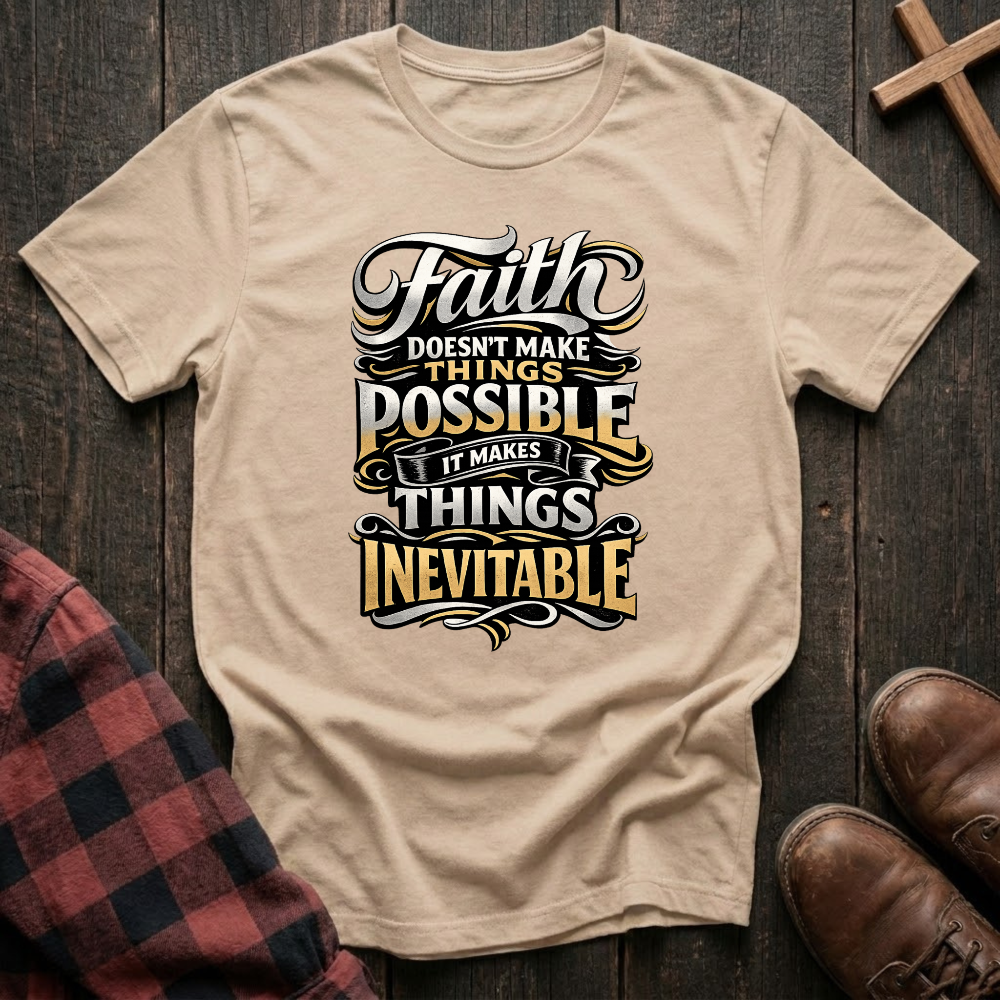 Faith Makes Things Inevitable T-Shirt
