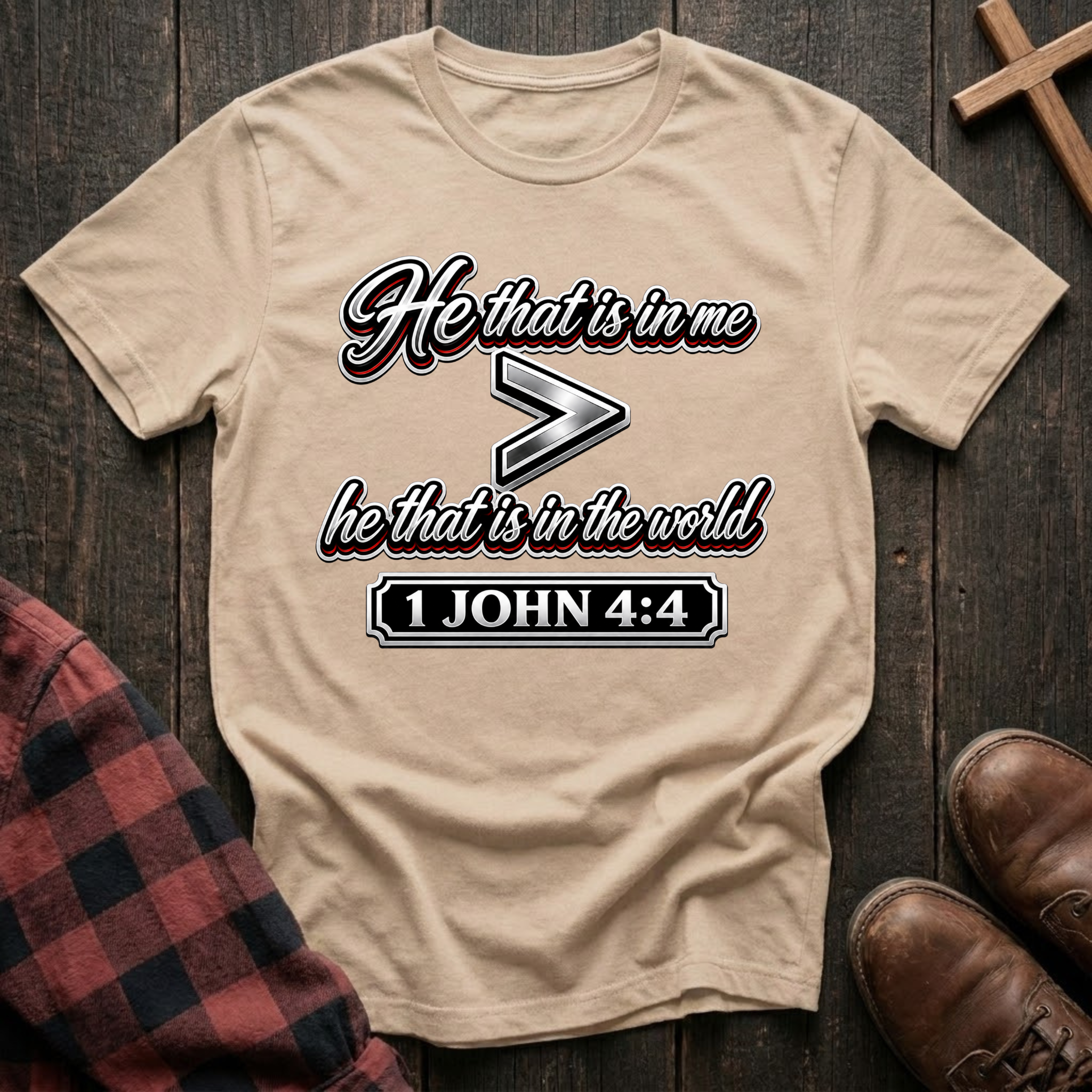 Greater Is He That Is In Me T-Shirt