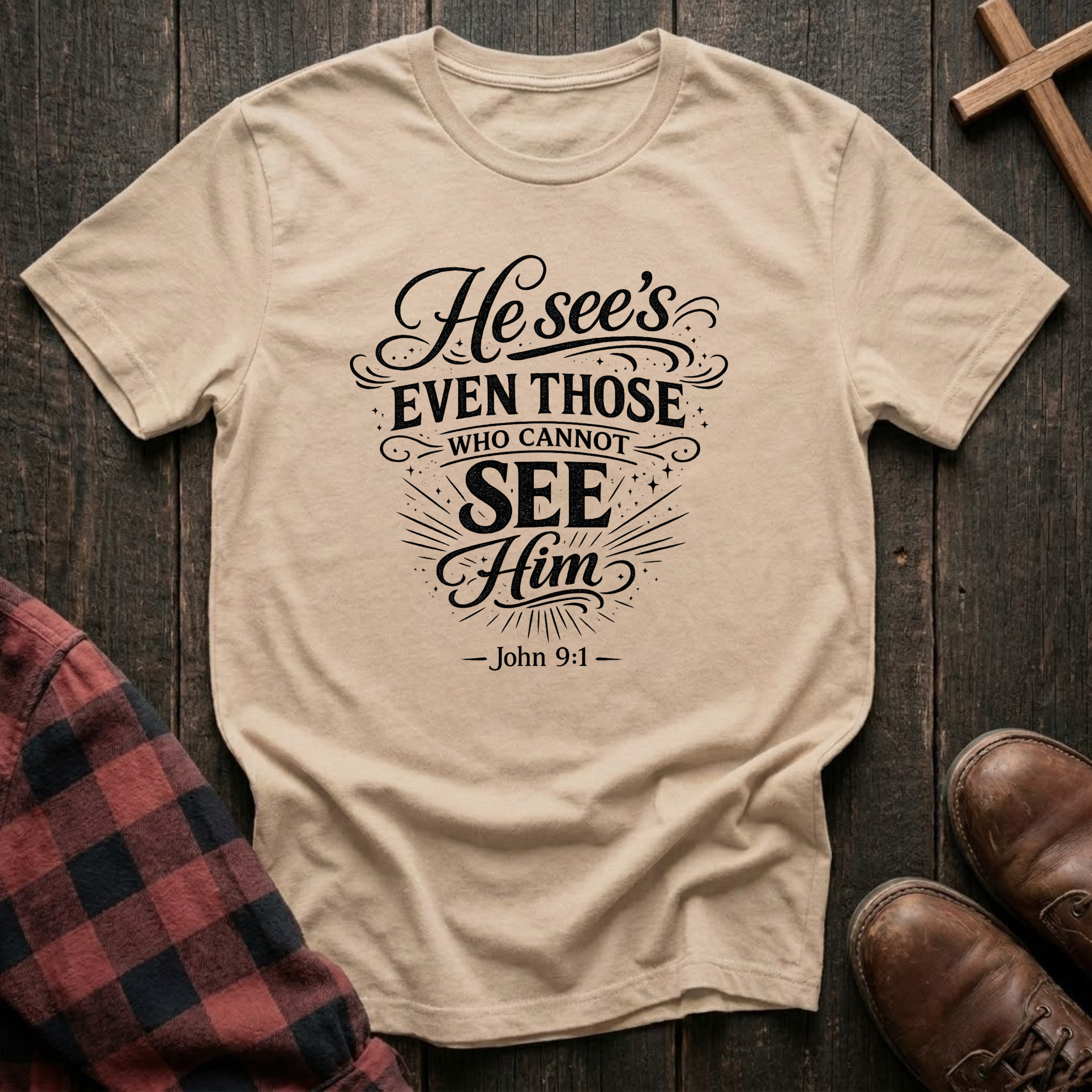John 9:1 T-Shirt