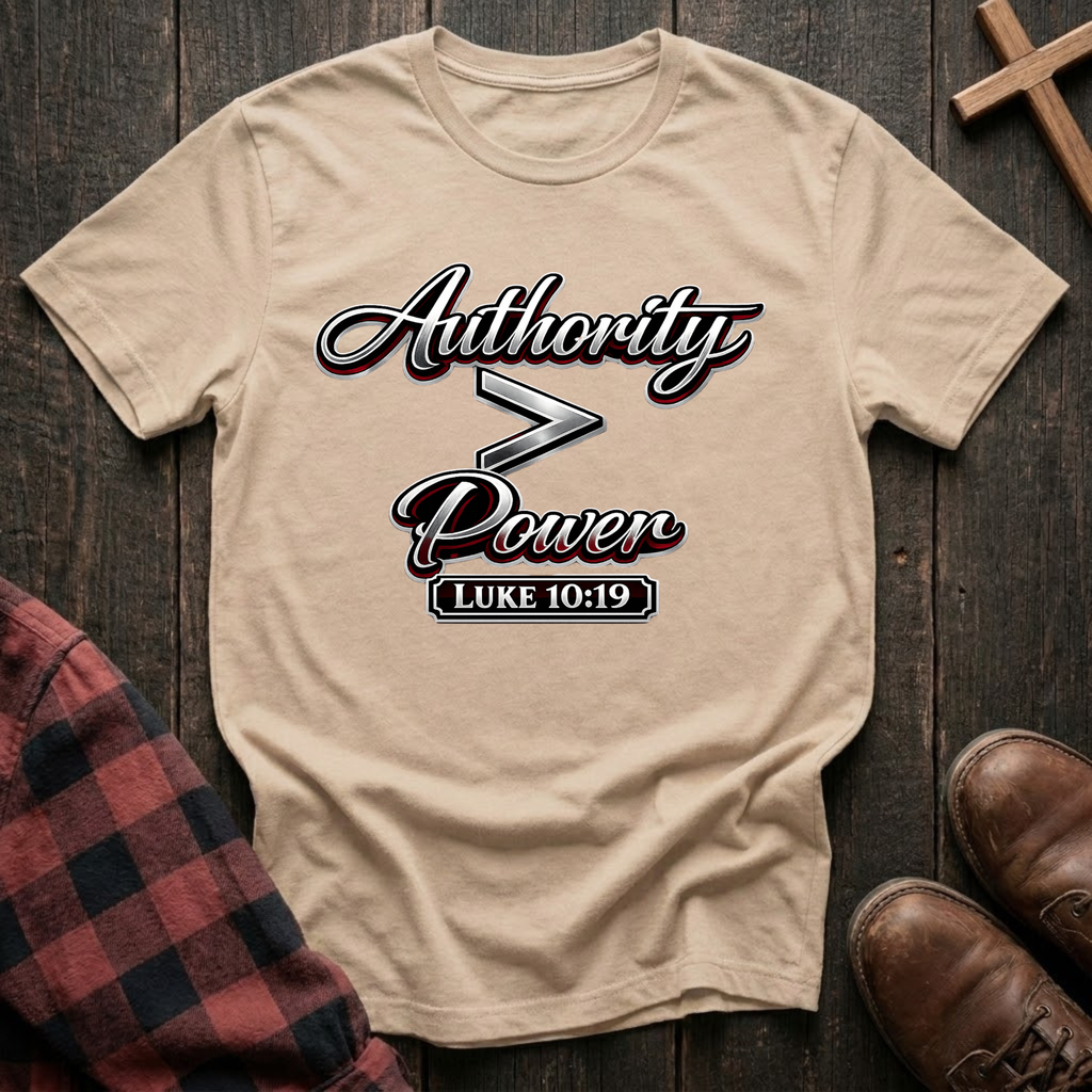Authority is Greater Than Power T-Shirt