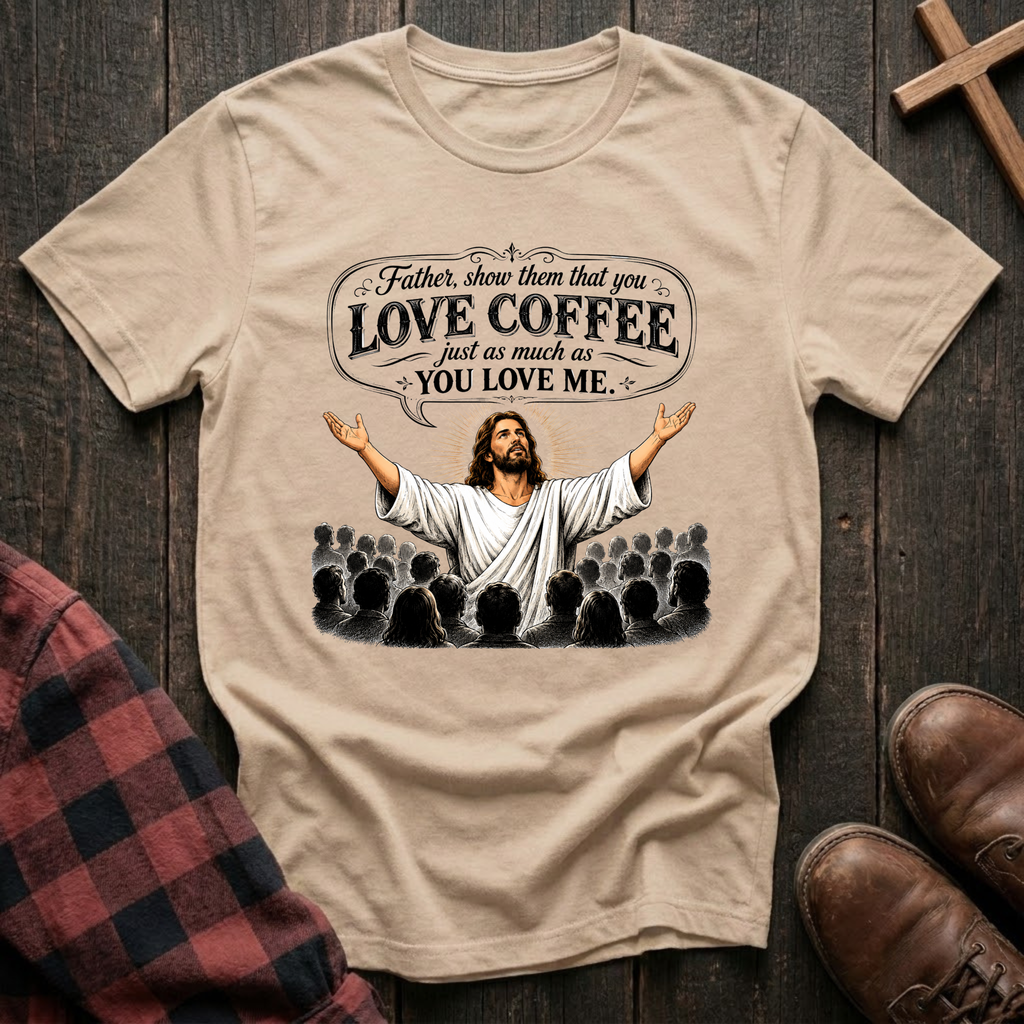 Love Coffee John 17:23 T-Shirt