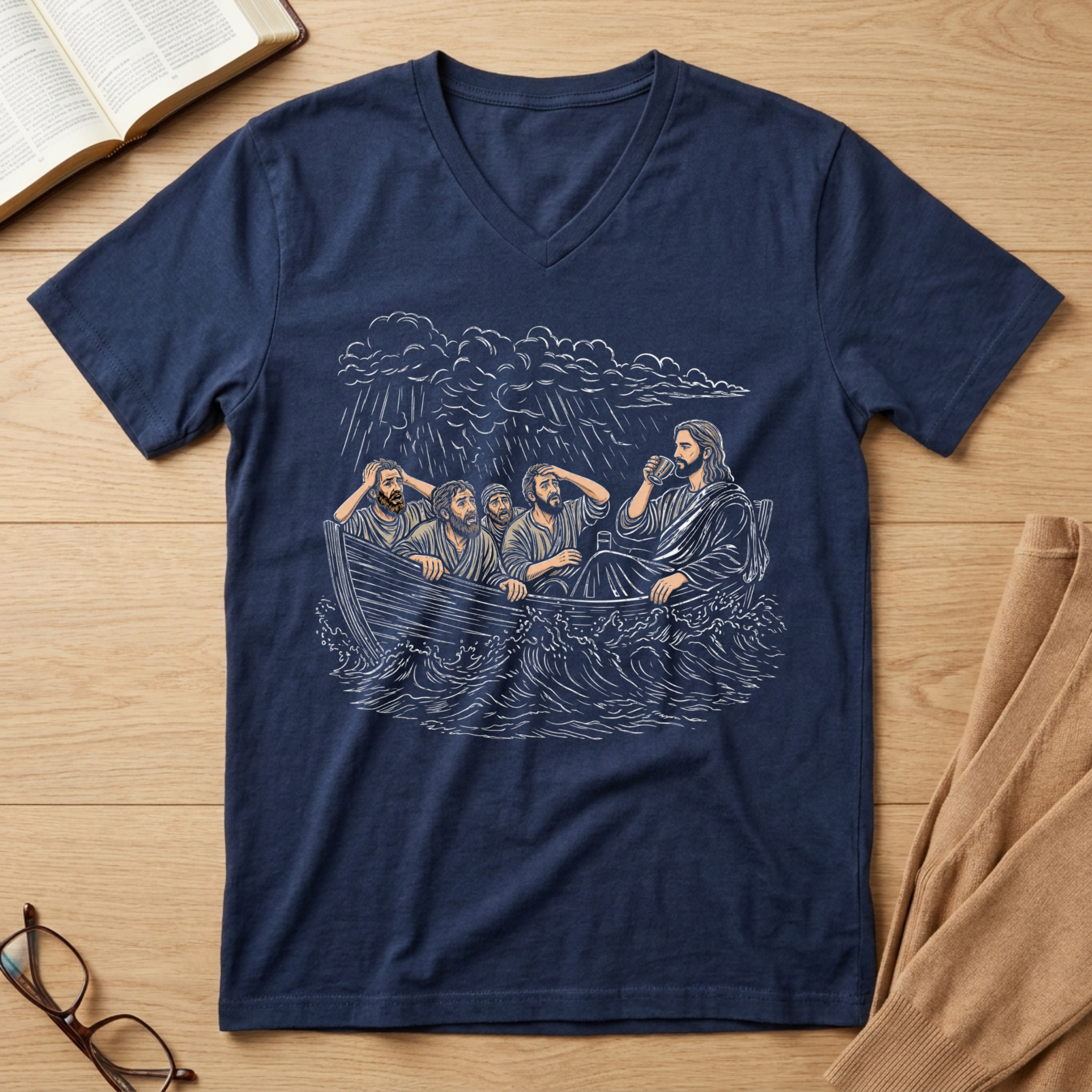 Women's Jesus Ain't Worried T-Shirt