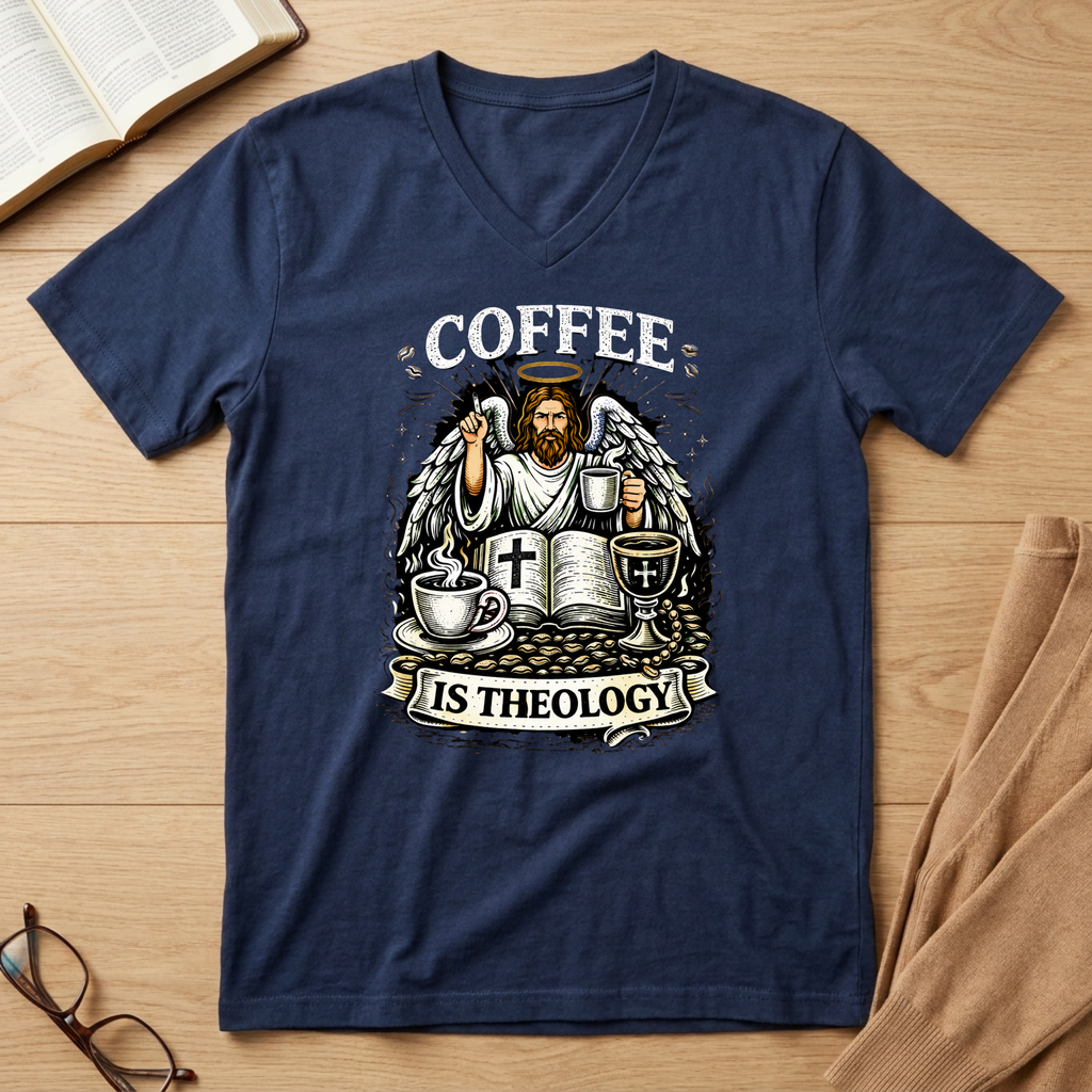 Women's Coffee Is Theology T-Shirt