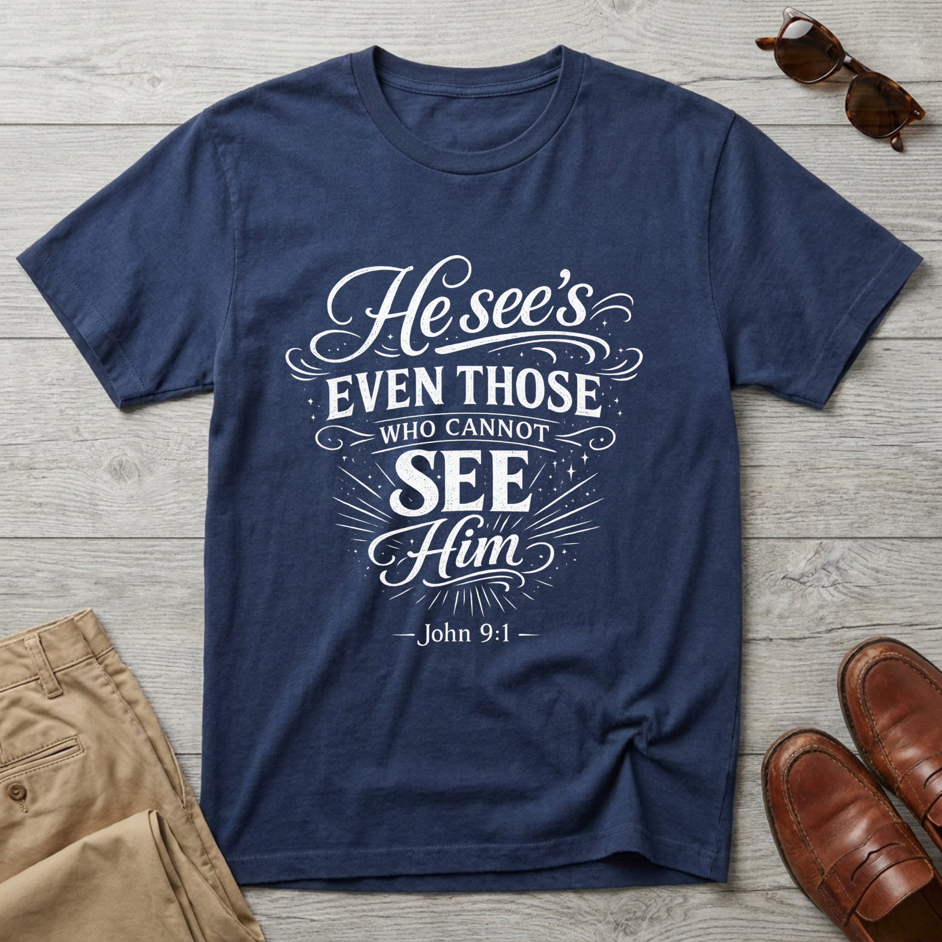 John 9:1 T-Shirt
