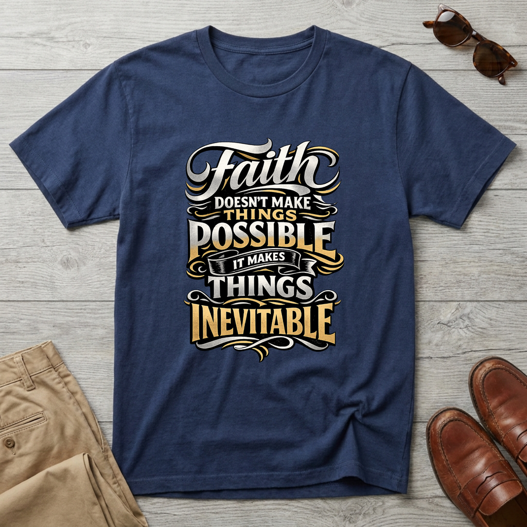 Faith Makes Things Inevitable T-Shirt