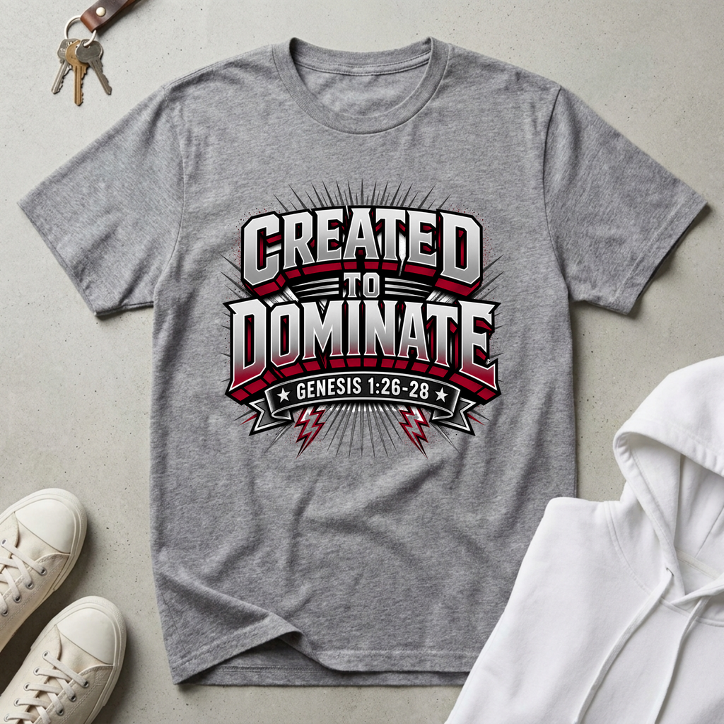 Created to Dominate T-Shirt