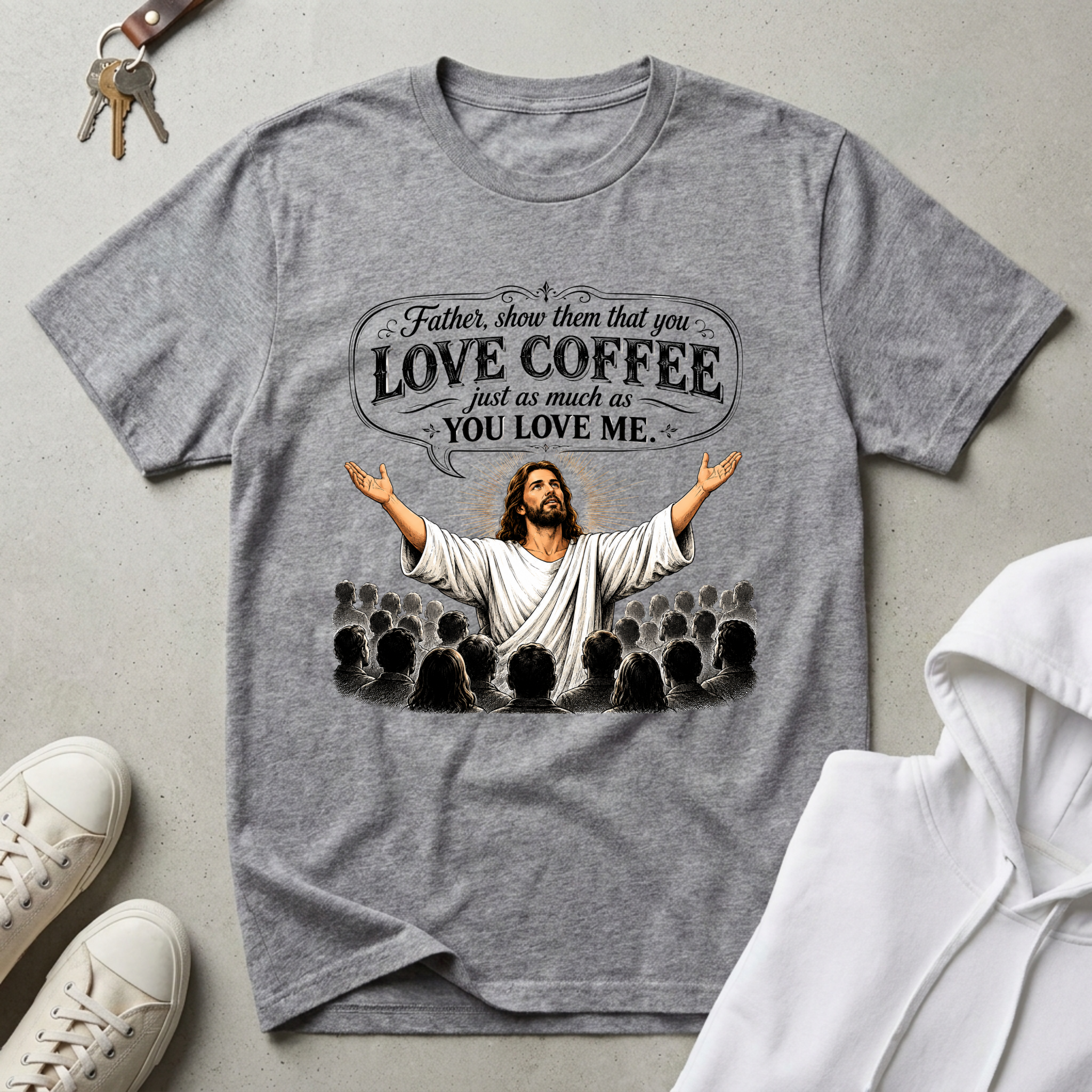 Love Coffee John 17:23 T-Shirt