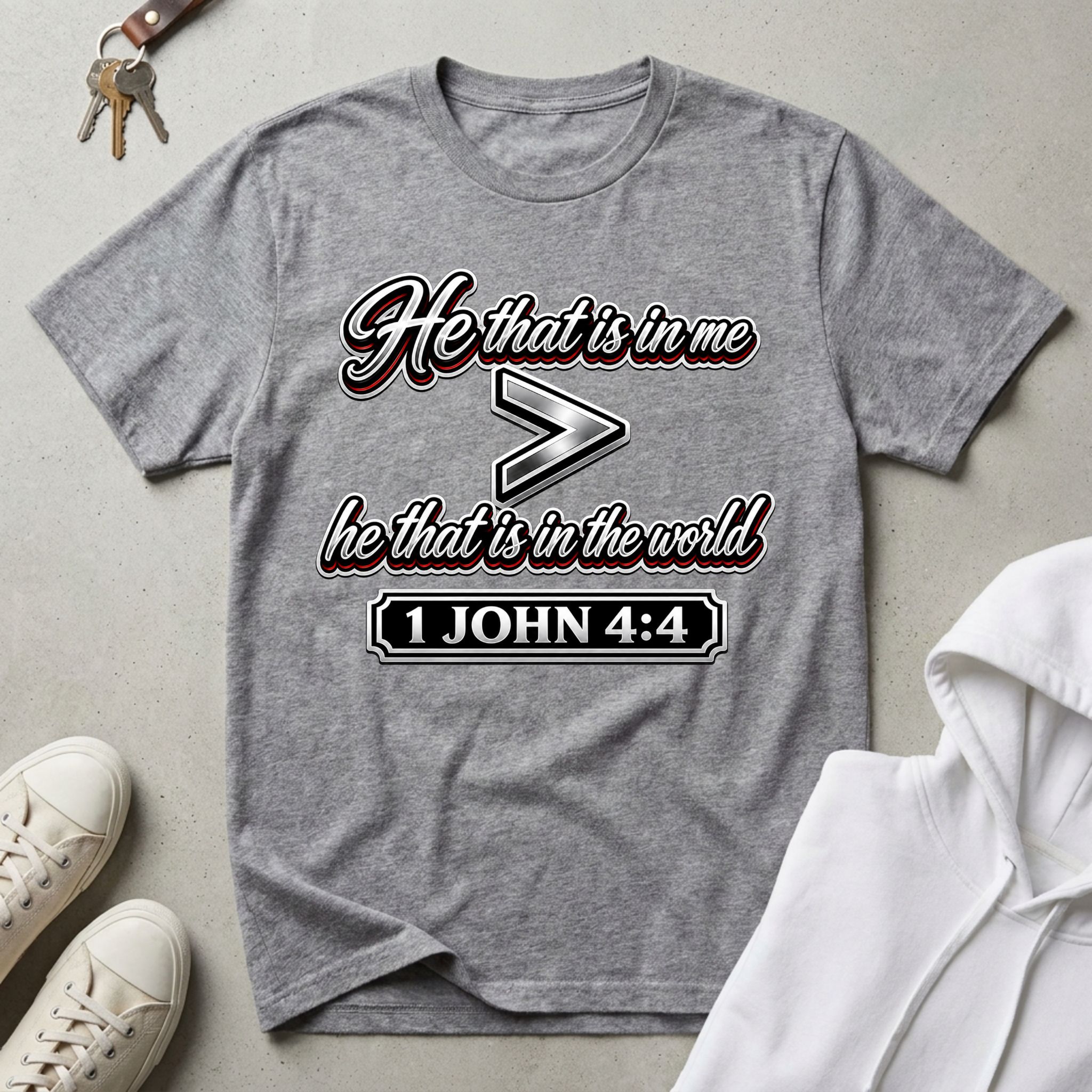 Greater Is He That Is In Me T-Shirt