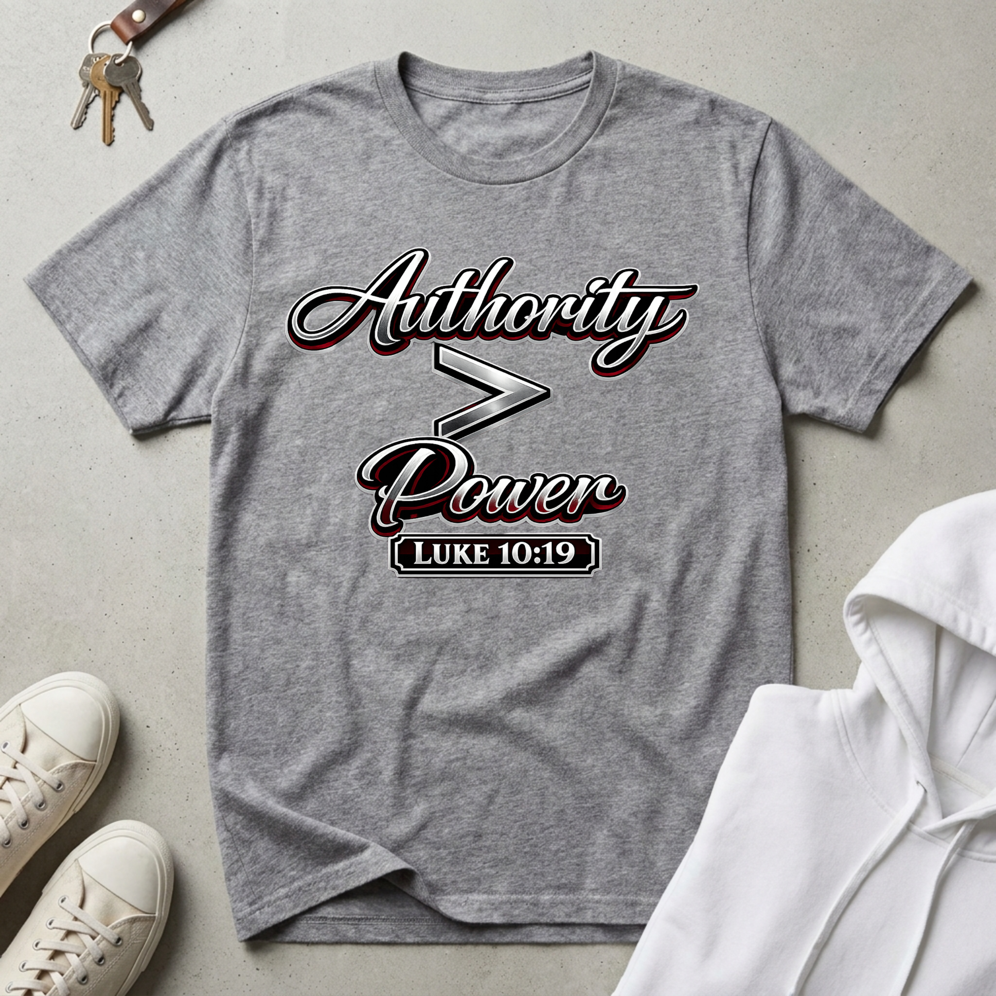 Authority is Greater Than Power T-Shirt