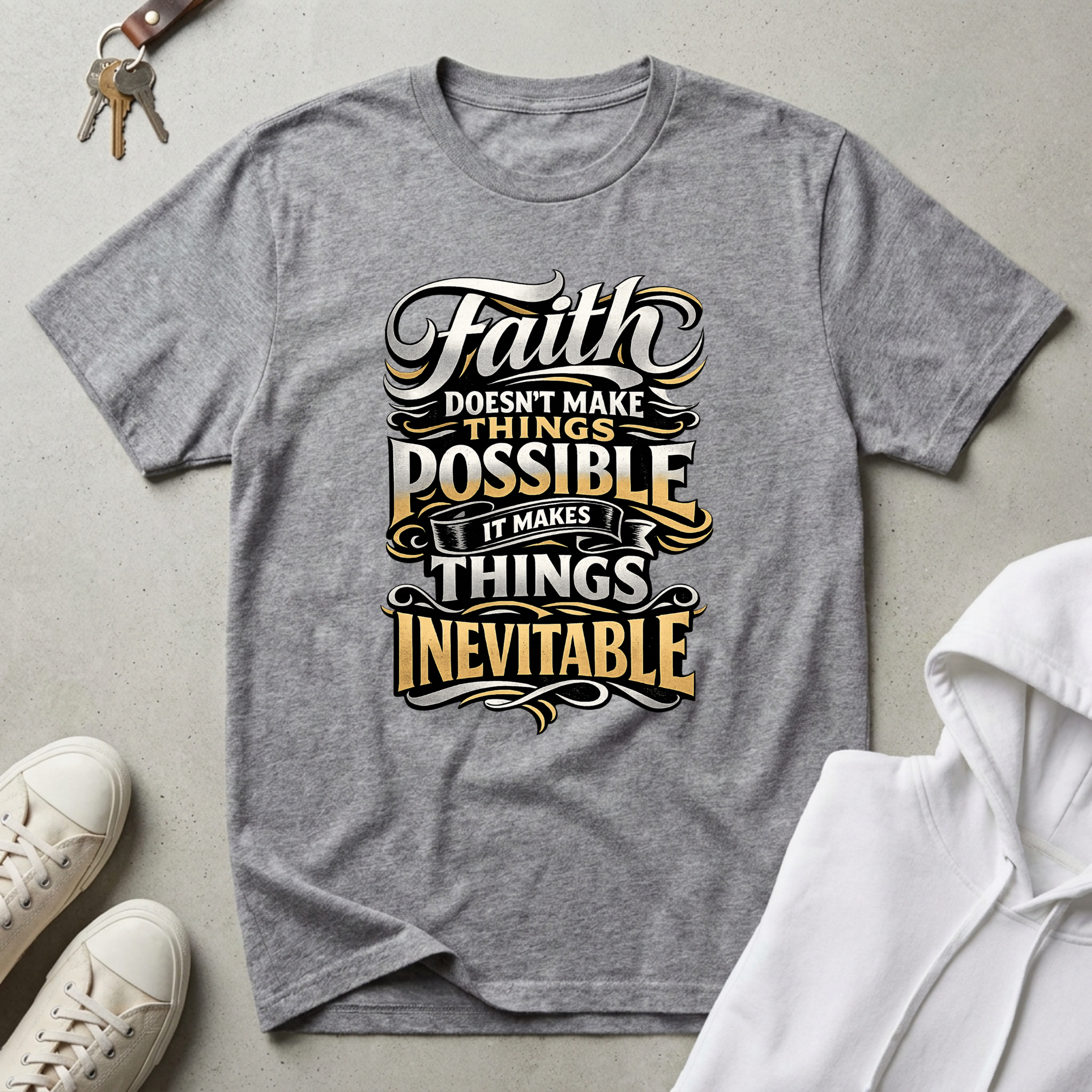 Faith Makes Things Inevitable T-Shirt