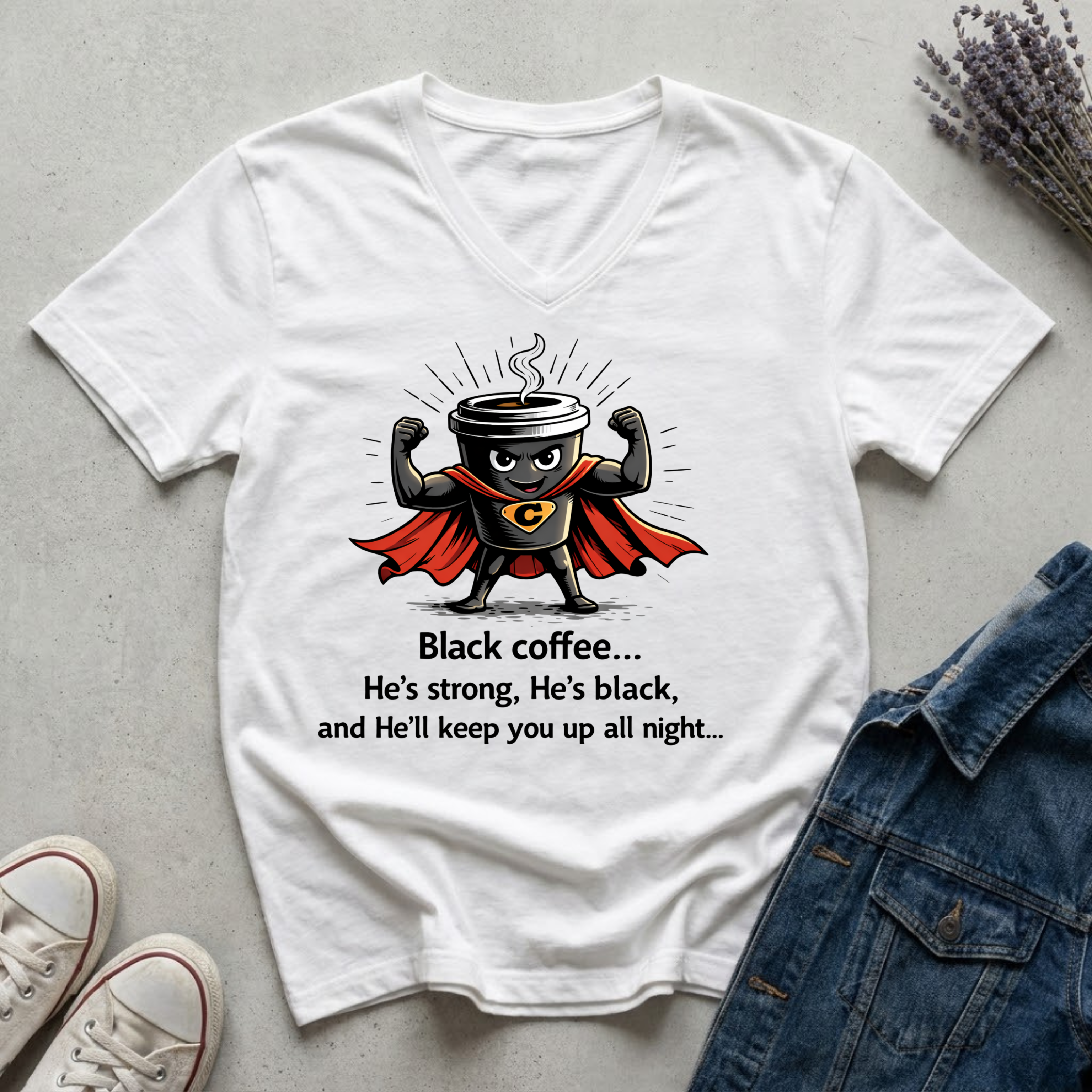 Women's Black Coffee T-Shirt