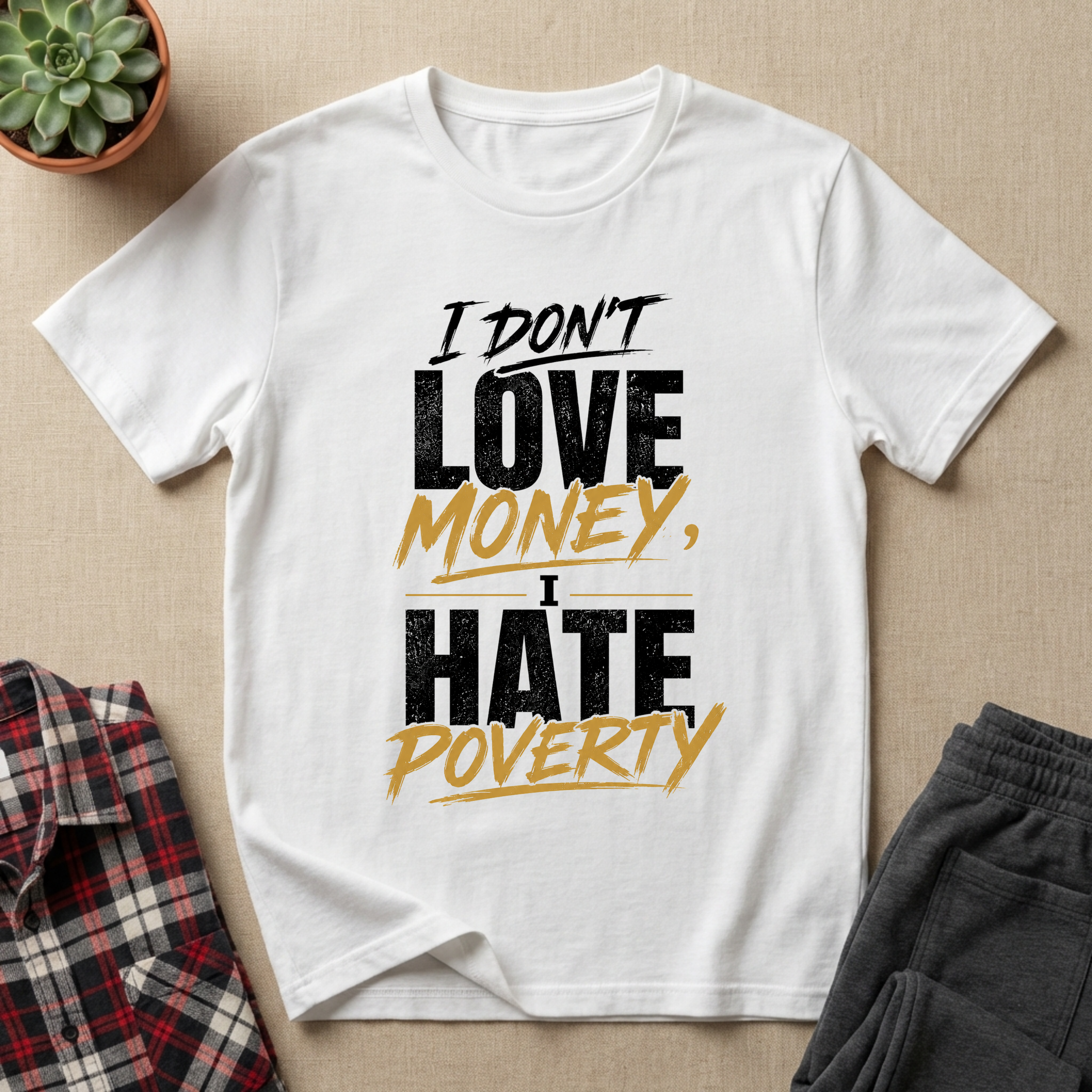 I Don't Love Money T-Shirt