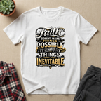 Faith Makes Things Inevitable T-Shirt