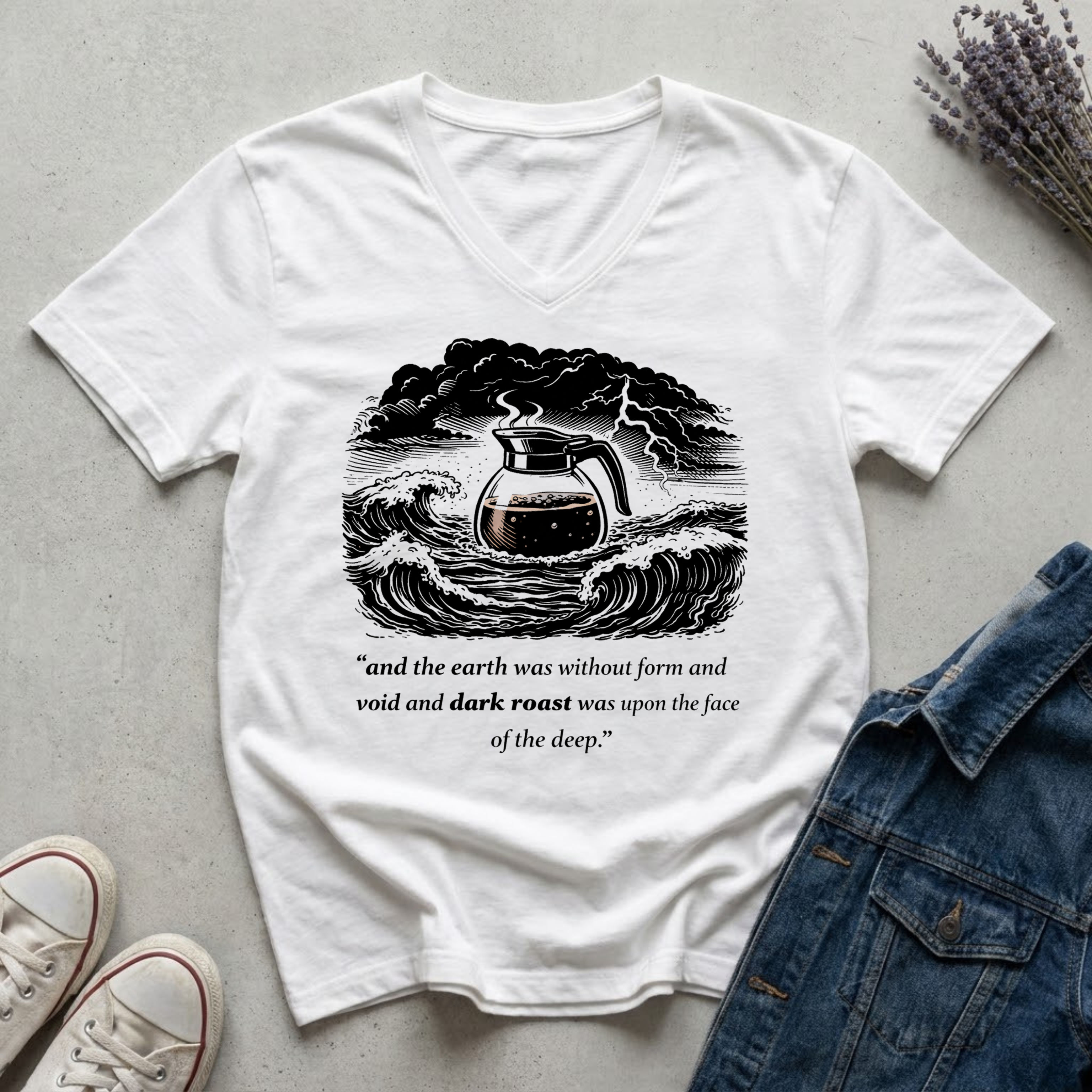 Women's Dark Roast Coffee T-Shirt