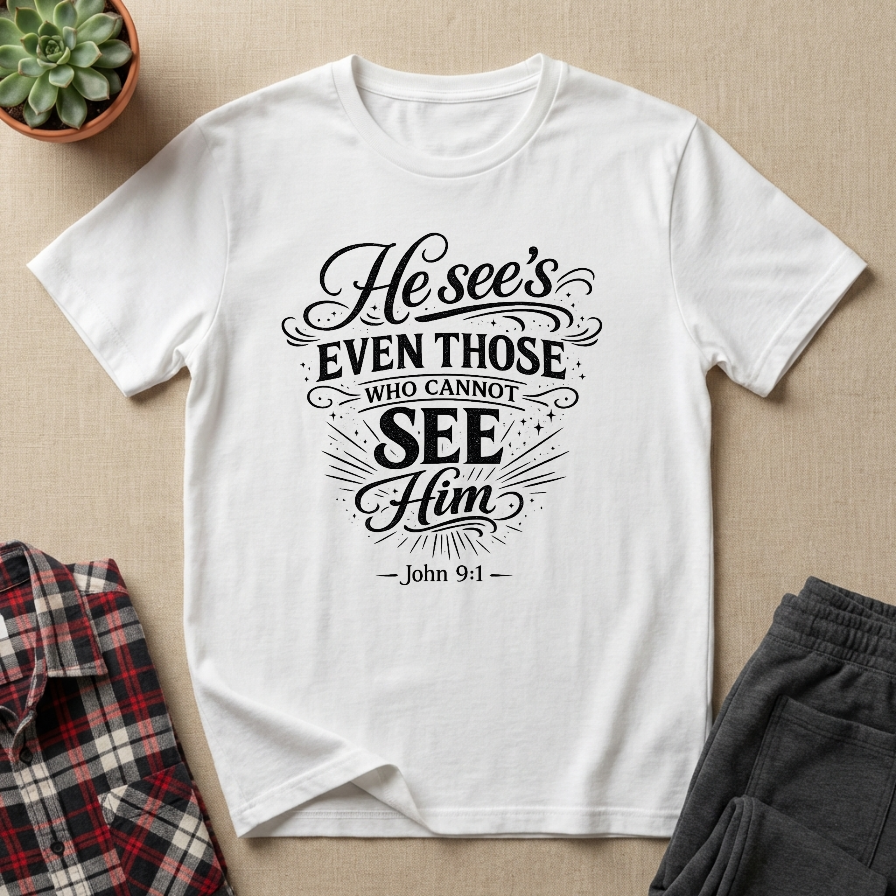 John 9:1 T-Shirt