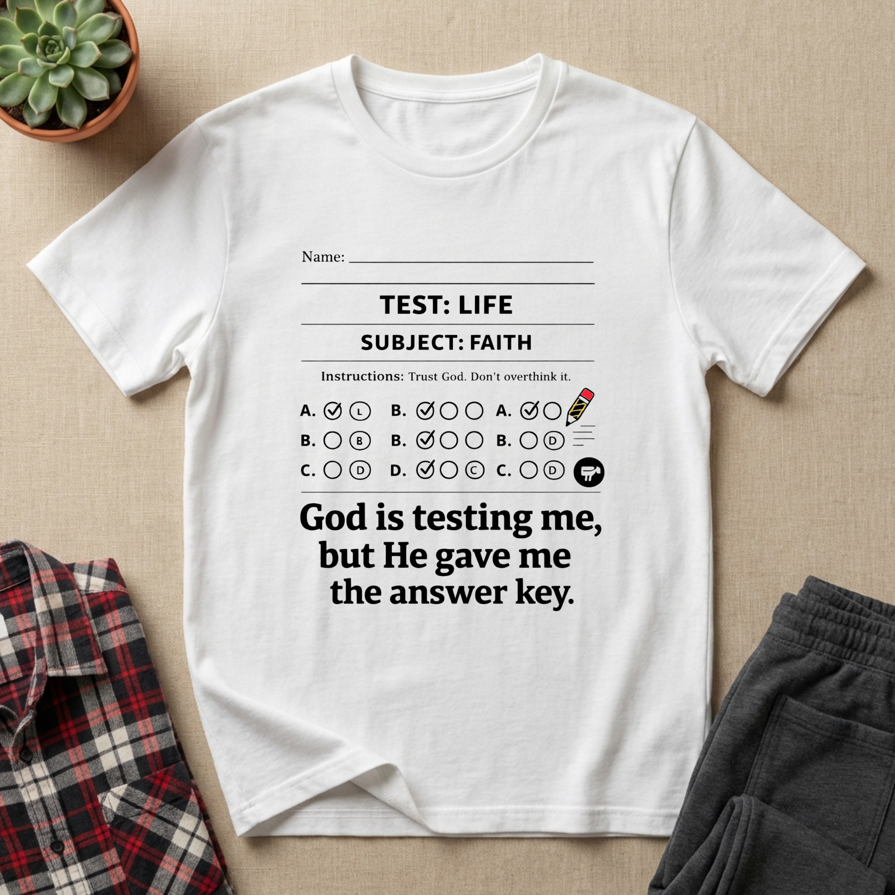 God is Testing Me T-Shirt
