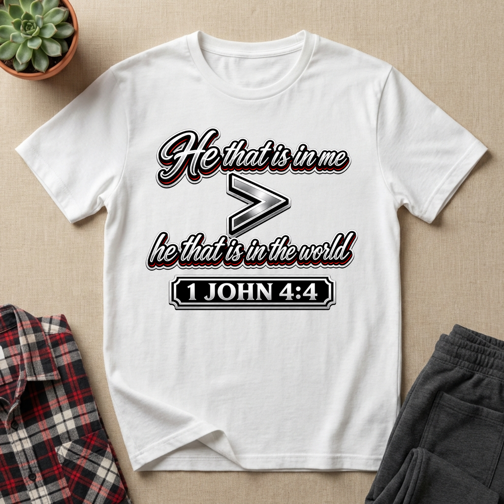 Greater Is He That Is In Me T-Shirt