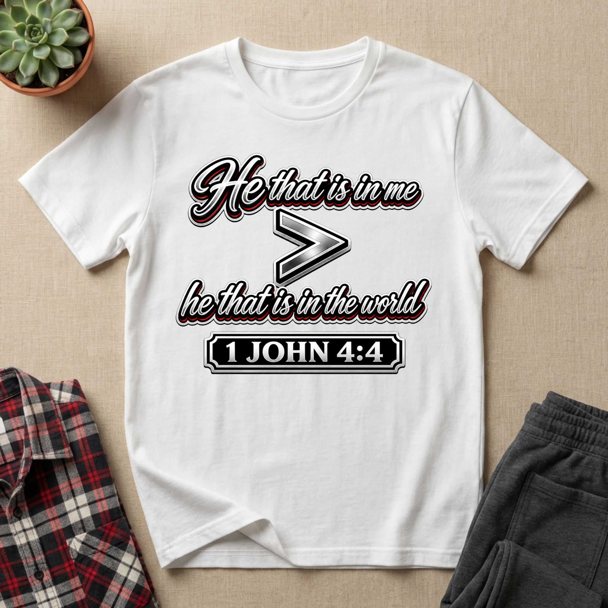 Greater Is He That Is In Me T-Shirt