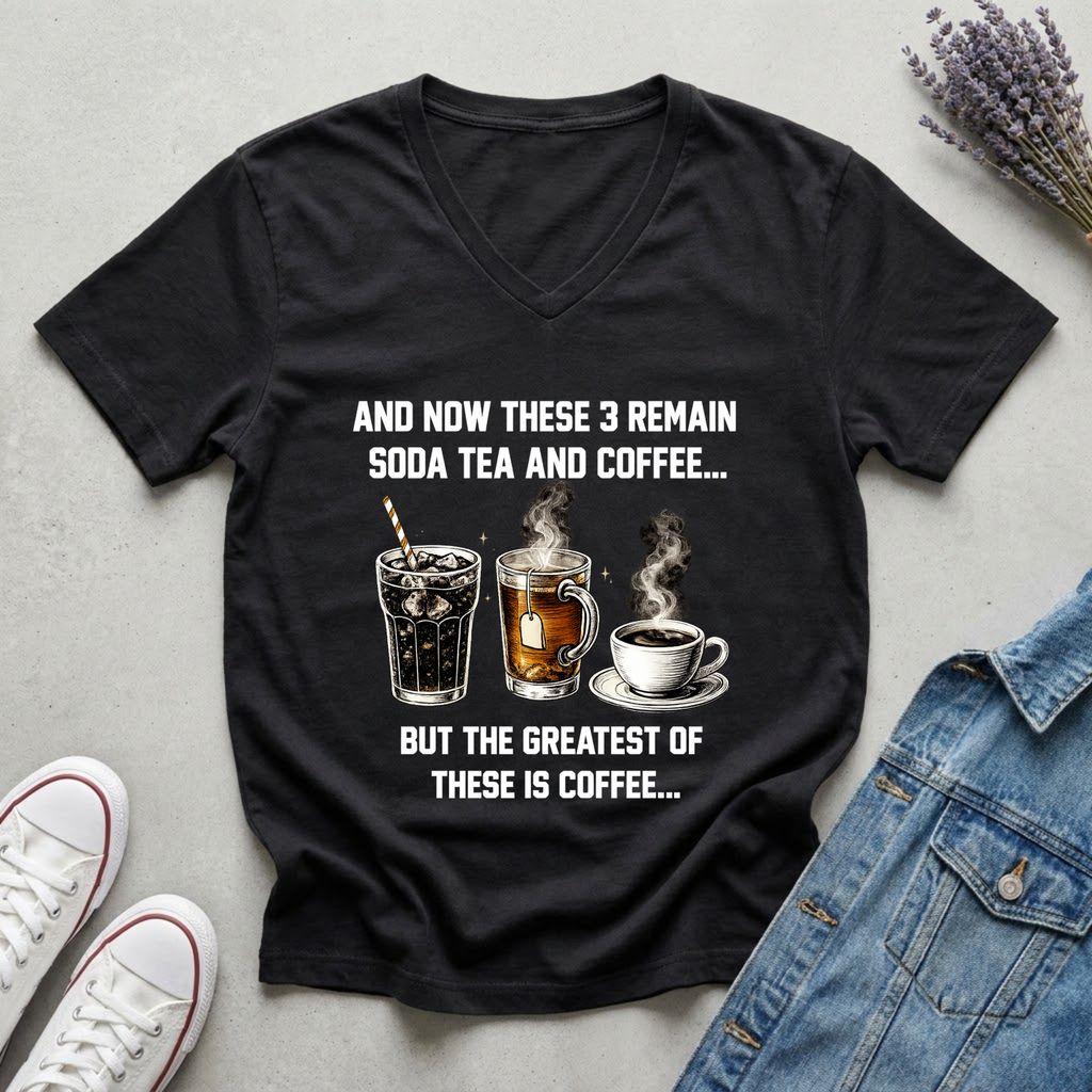 Women's Soda, Tea, and Coffee T-Shirt