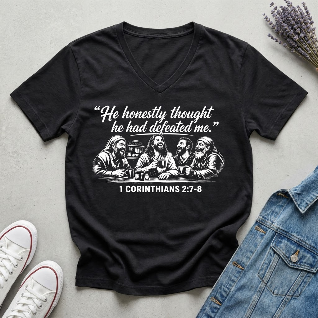 Women's He Thought He Had Defeated Me T-Shirt