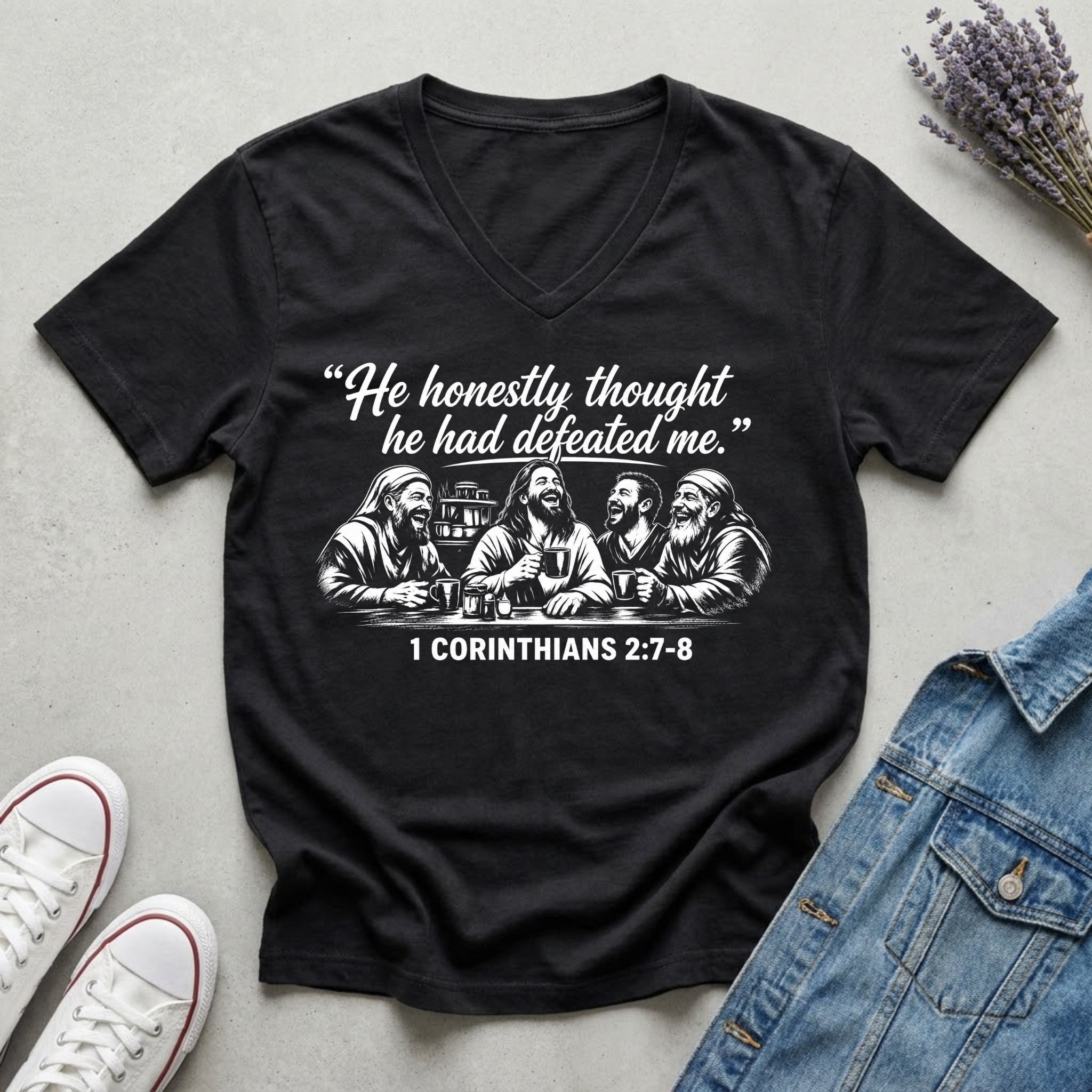 Women's He Thought He Had Defeated Me T-Shirt