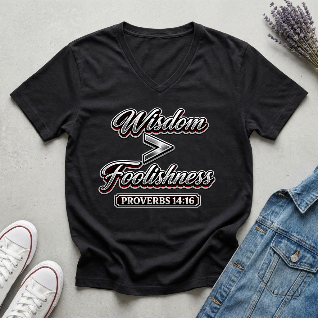 Women's Wisdom is Greater Than Foolishness T-Shirt