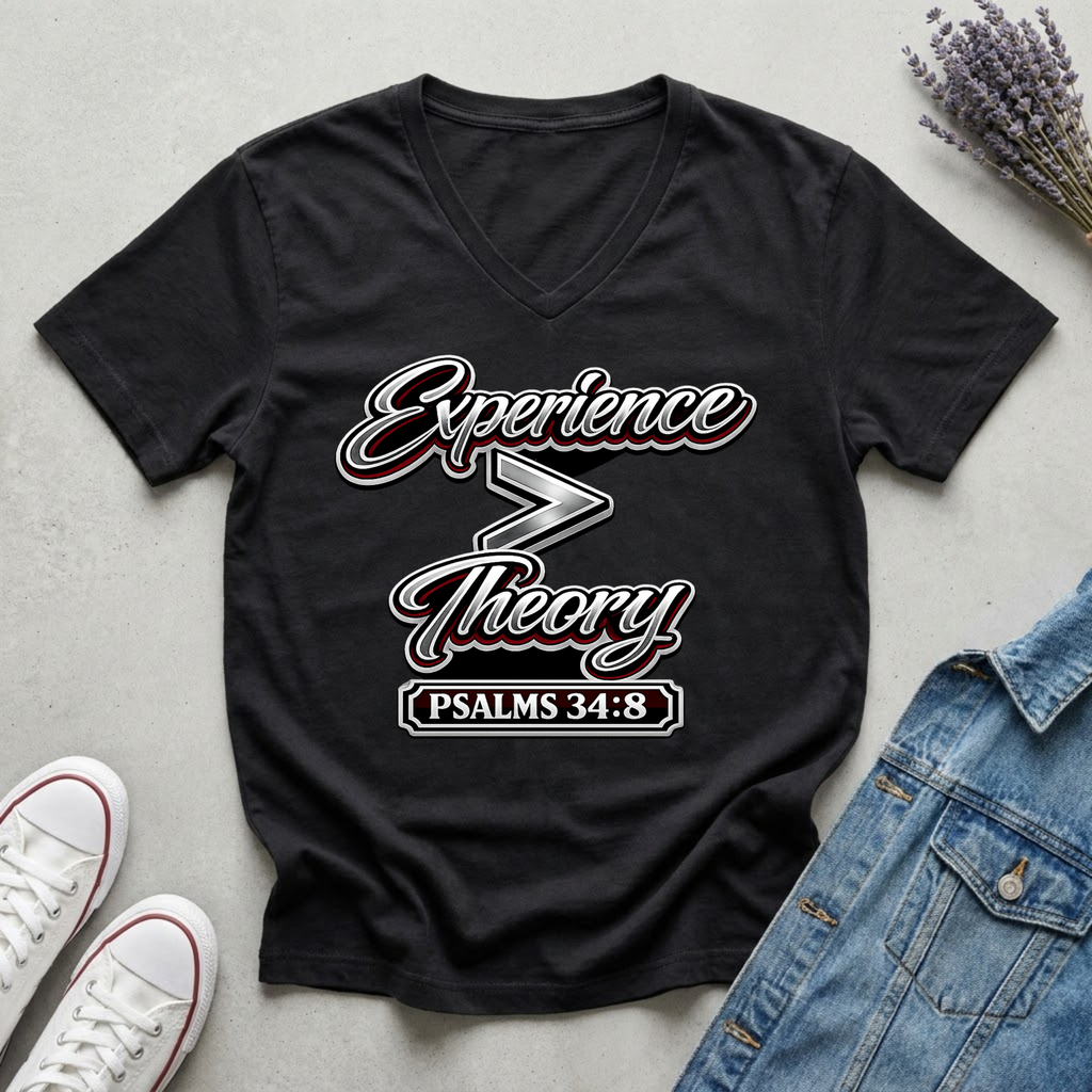 Women's Experience is Greater Than Theory T-Shirt