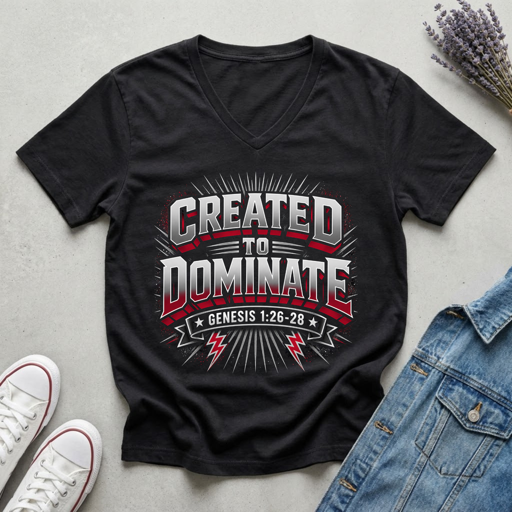 Women's Created to Dominate T-Shirt