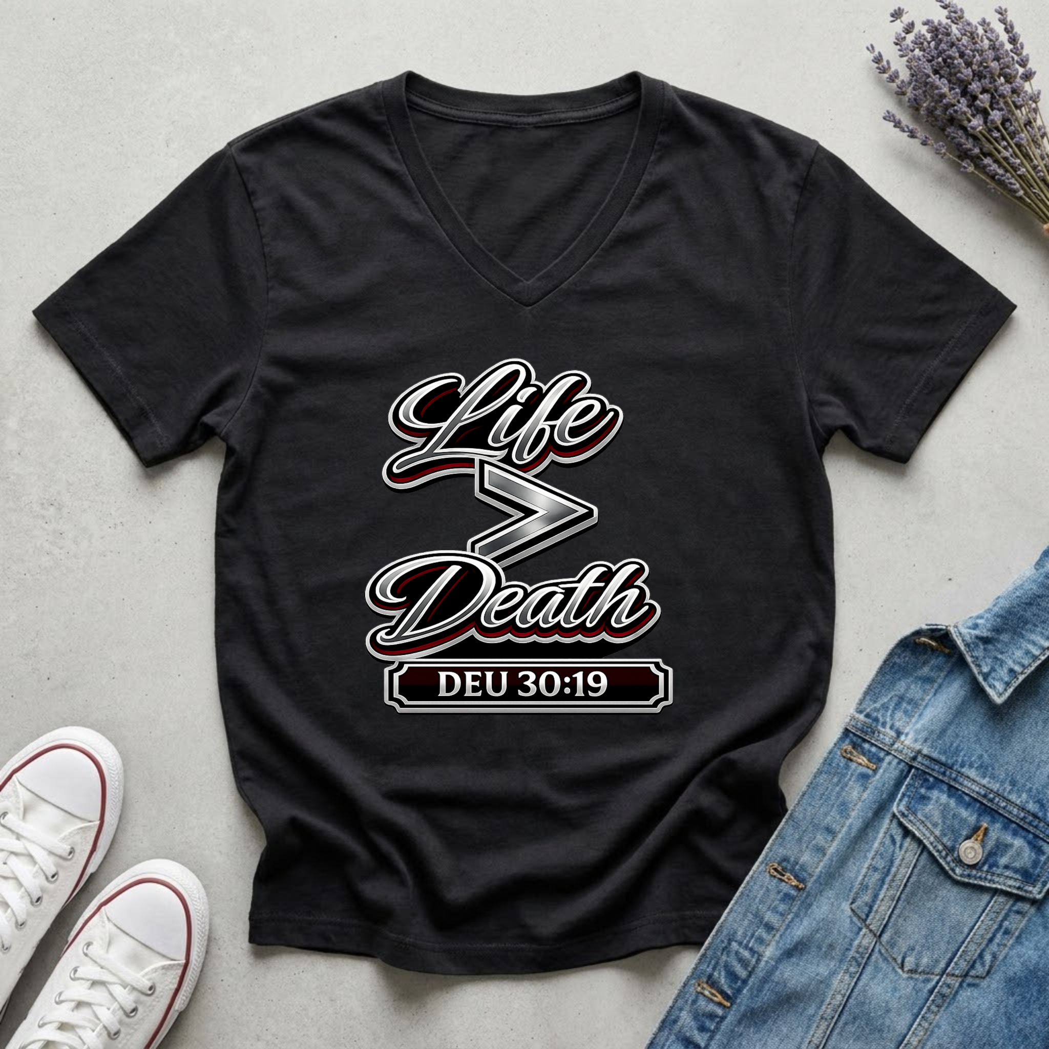 Women's Life is Greater Than Death T-Shirt