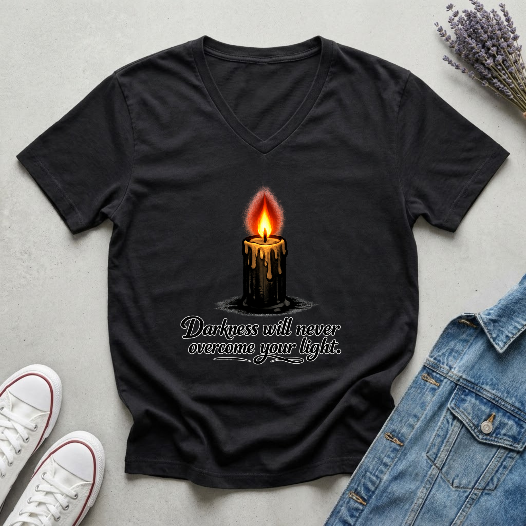 Women's Overcome Darkness T-Shirt
