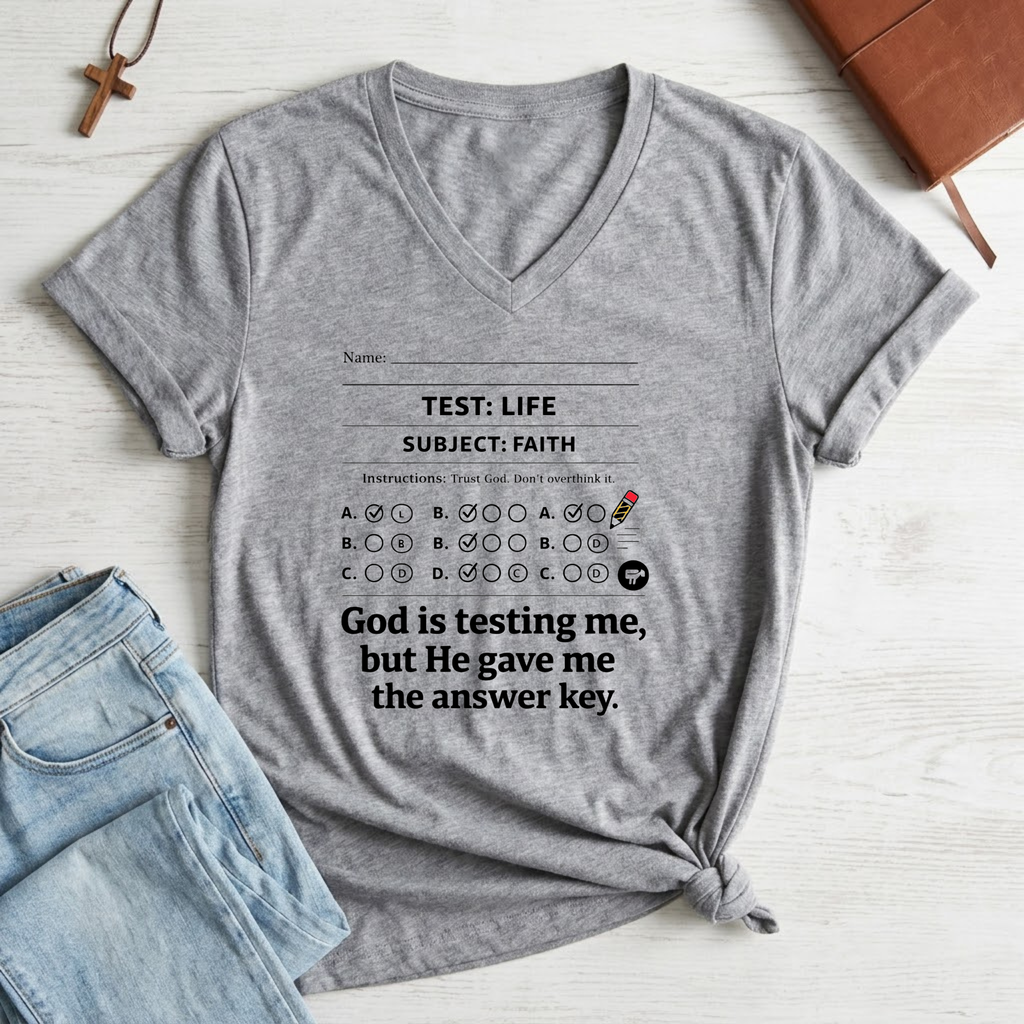 Women's God is Testing Me T-Shirt